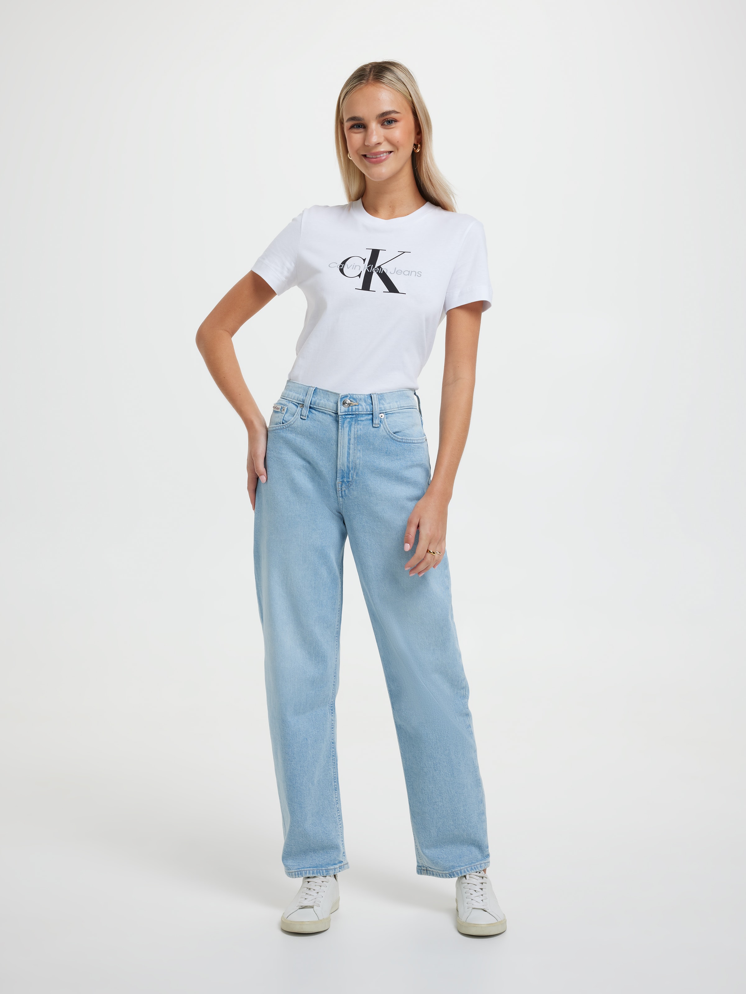 90'S Loose In Light Indigo