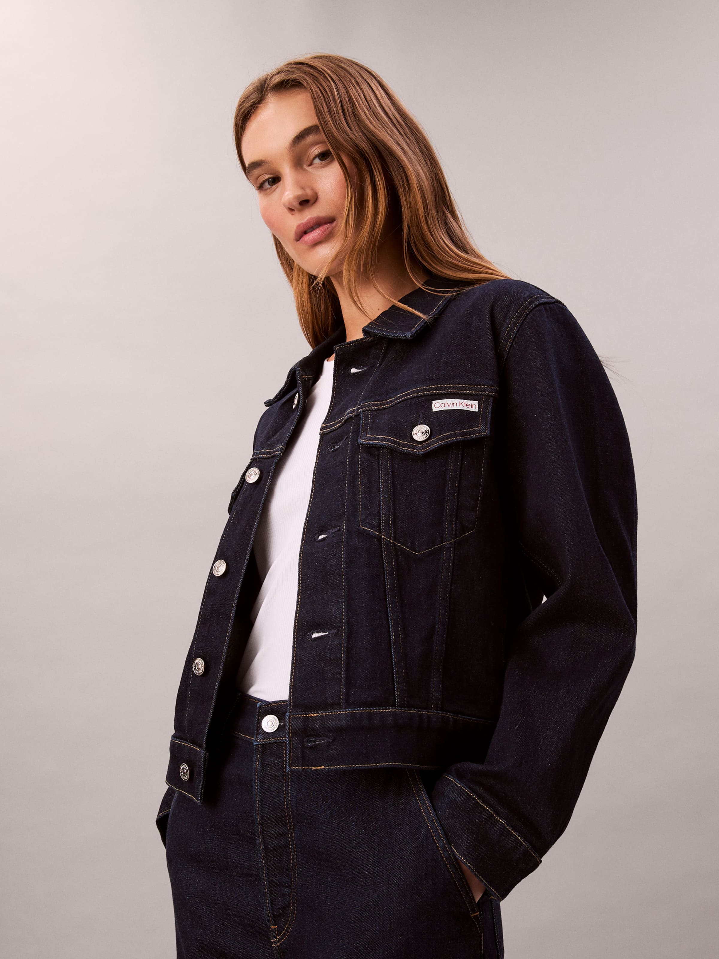 Classic Trucker In Ck Classic Rinse