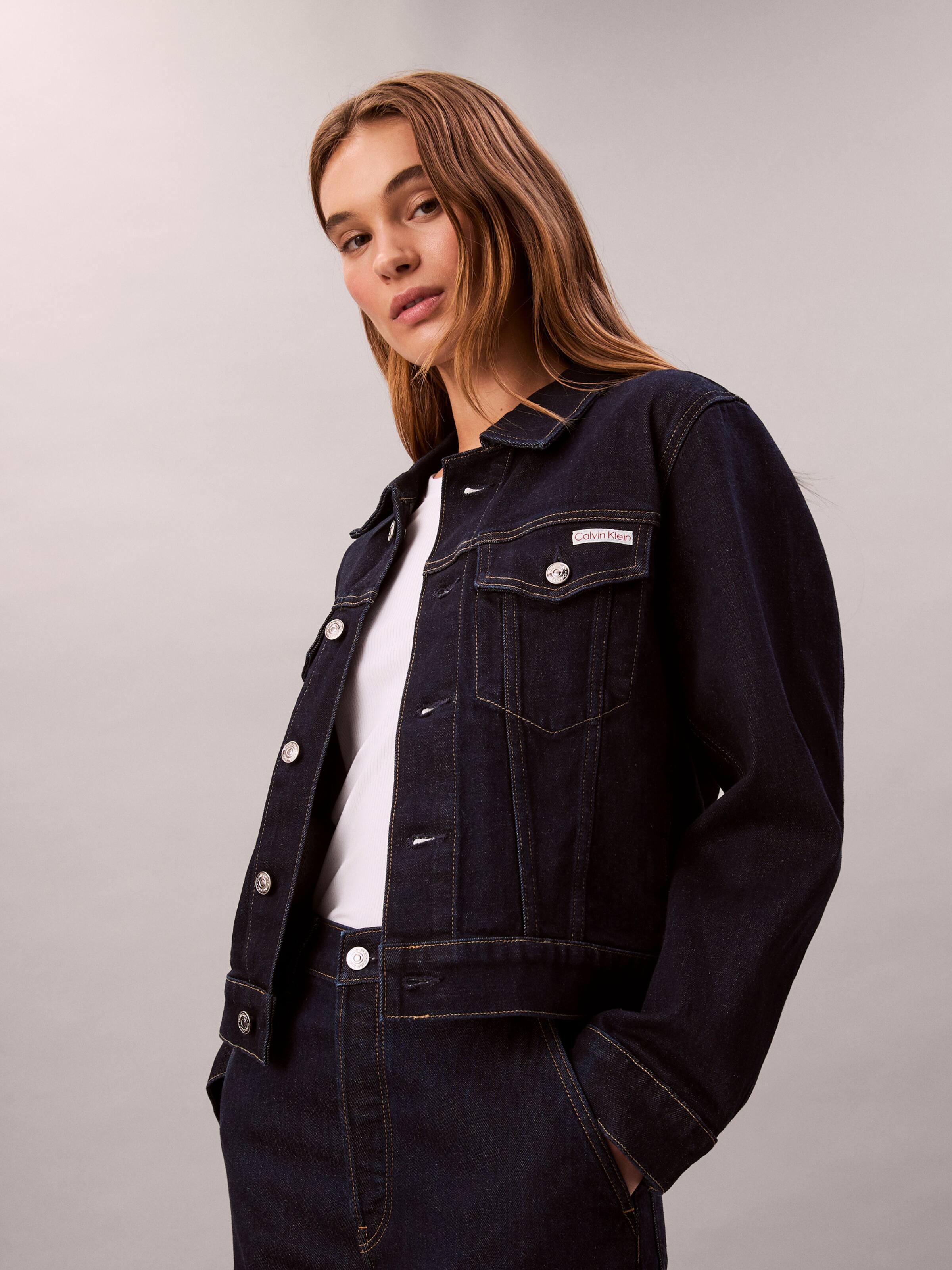 Classic Trucker In Ck Classic Rinse
