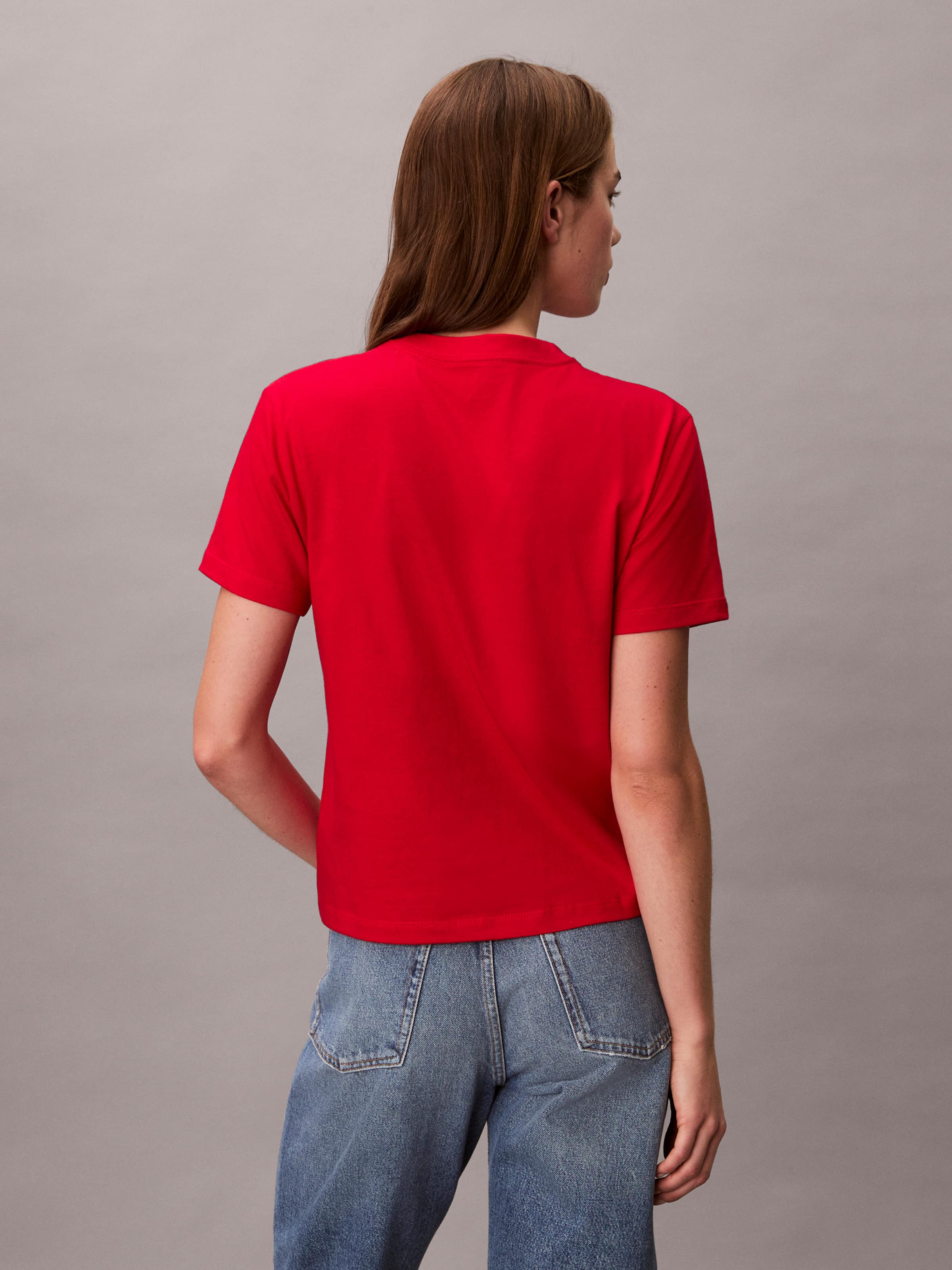 Hero Classic Monologo Tee In Berry Sangria