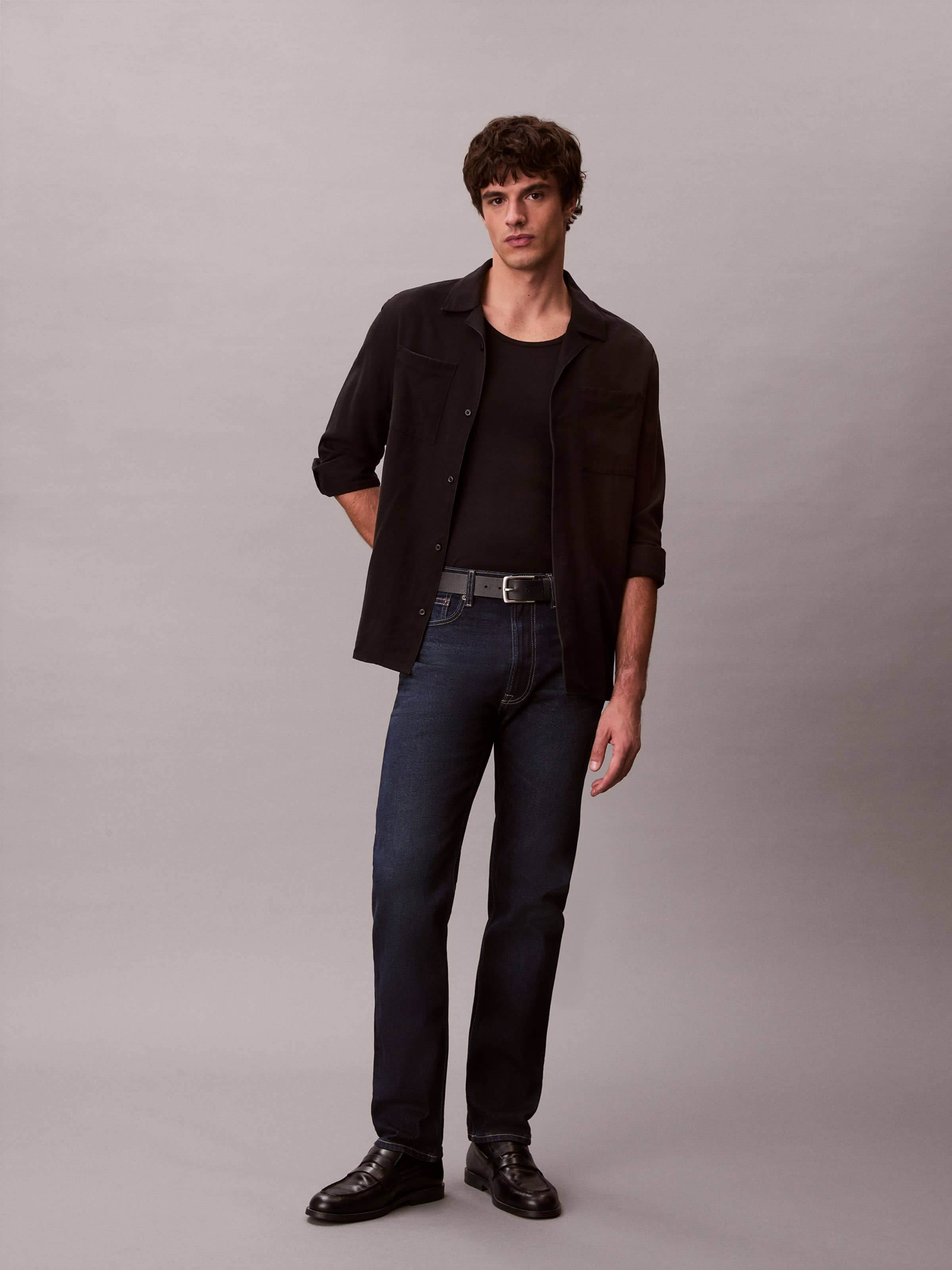 Standard Straight Jean In Deep Ravine