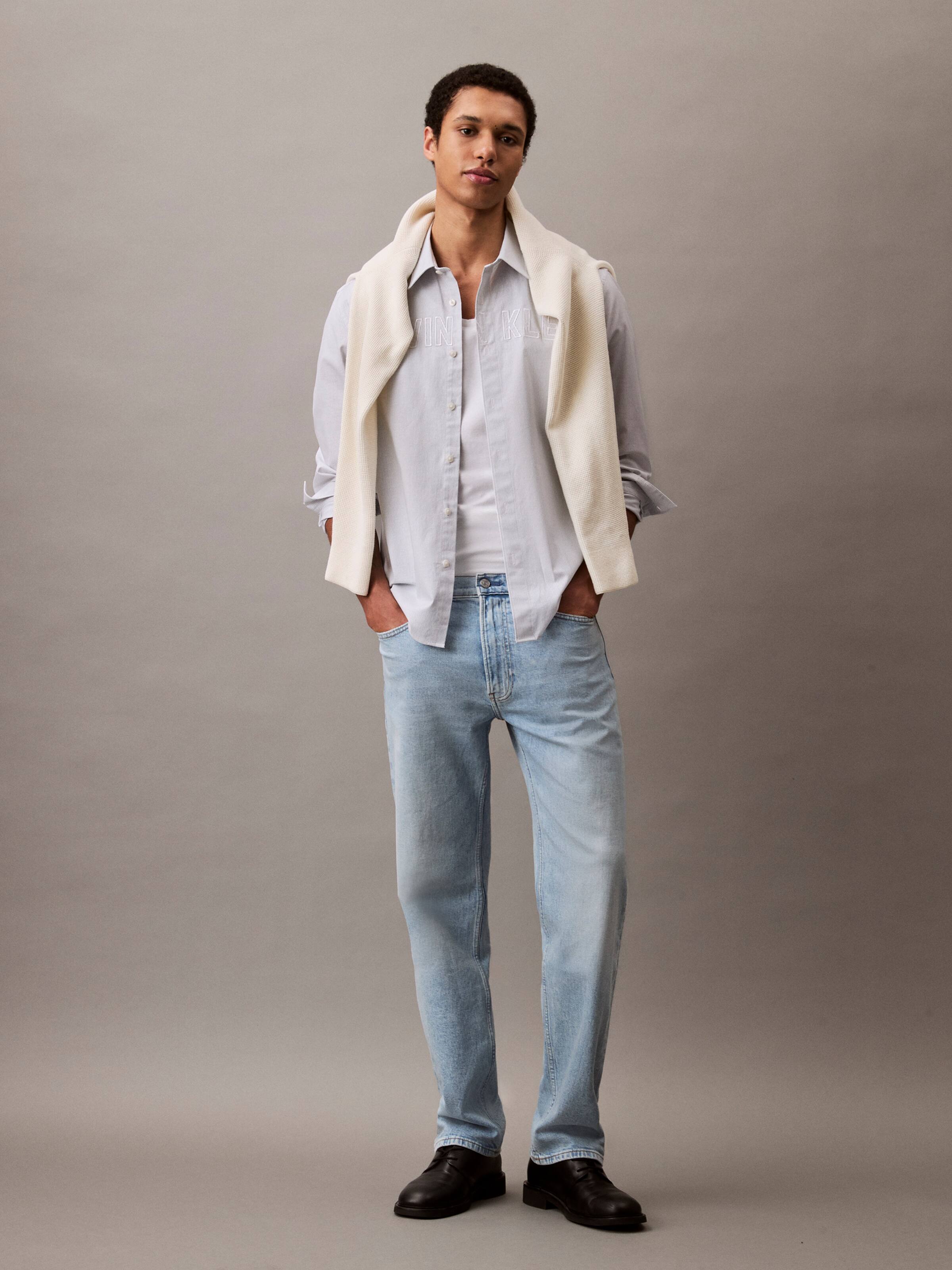 Standard Straight Jean In Sand Dollar