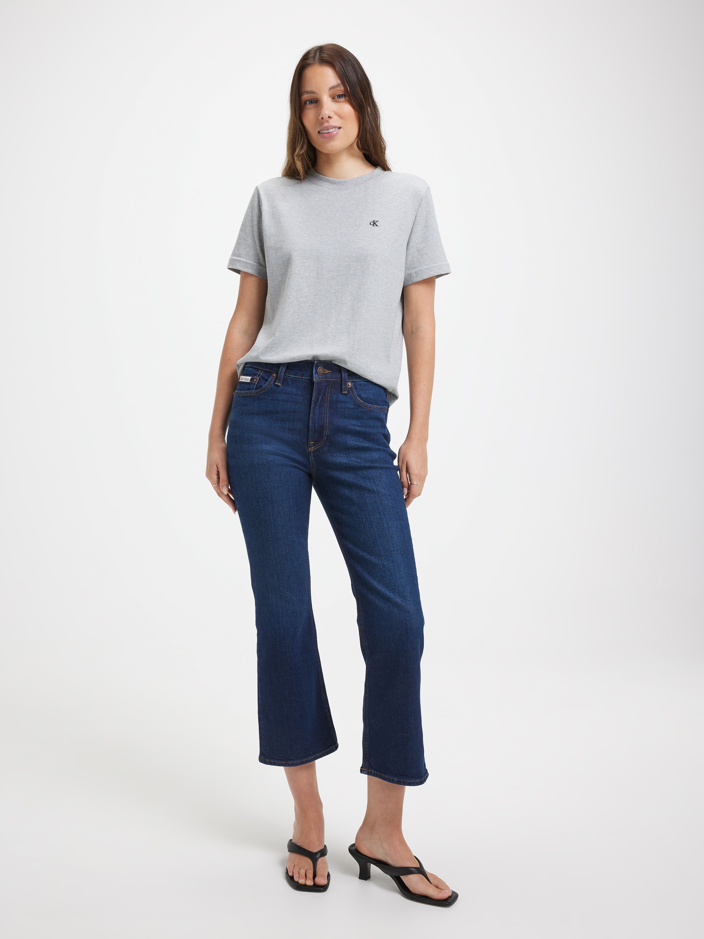 High Rise Crop Flare In Dekalb