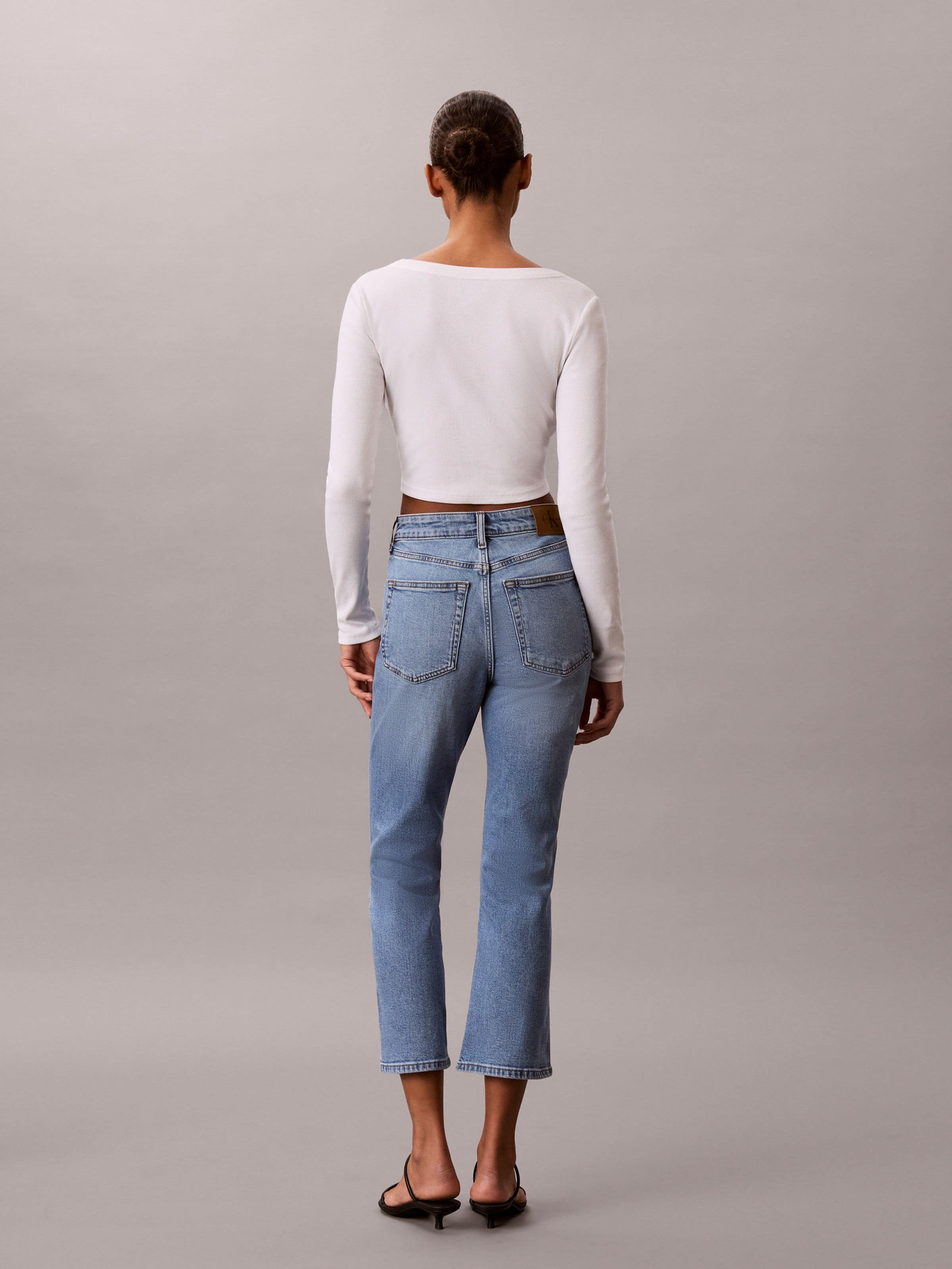 High Rise Crop Flare In Irving