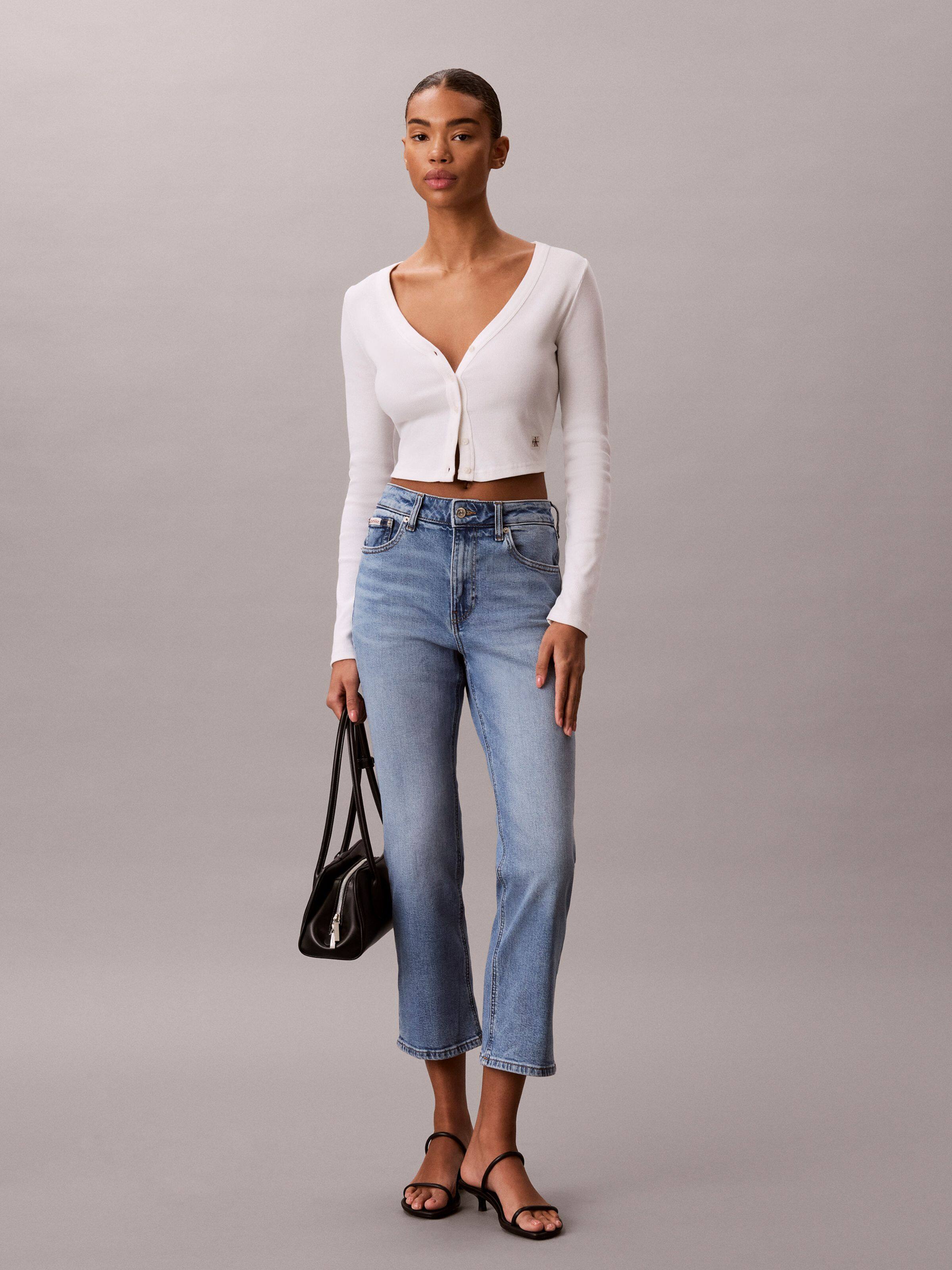 High Rise Crop Flare In Irving