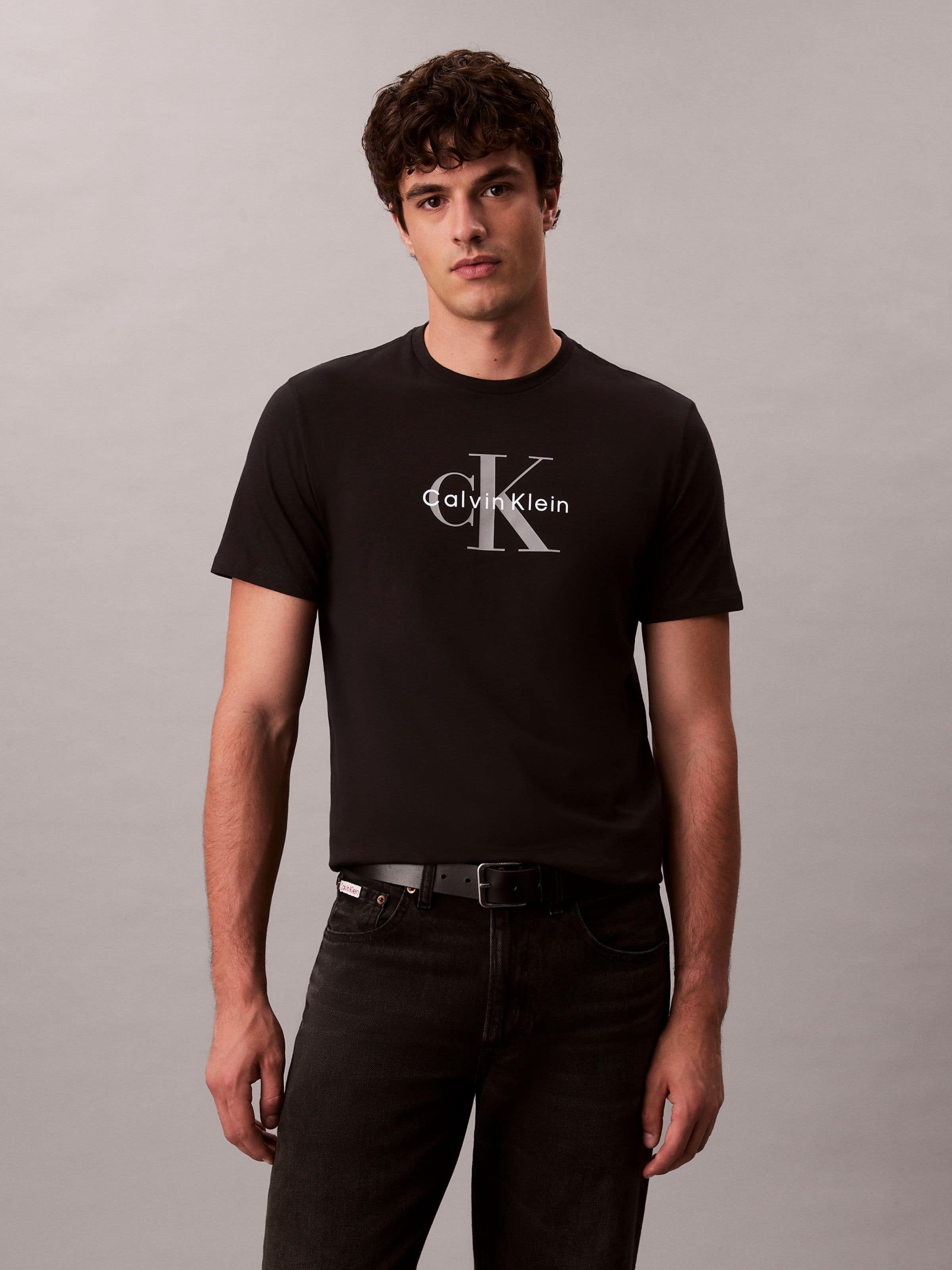 Hero Monologo Tee 30S In Black