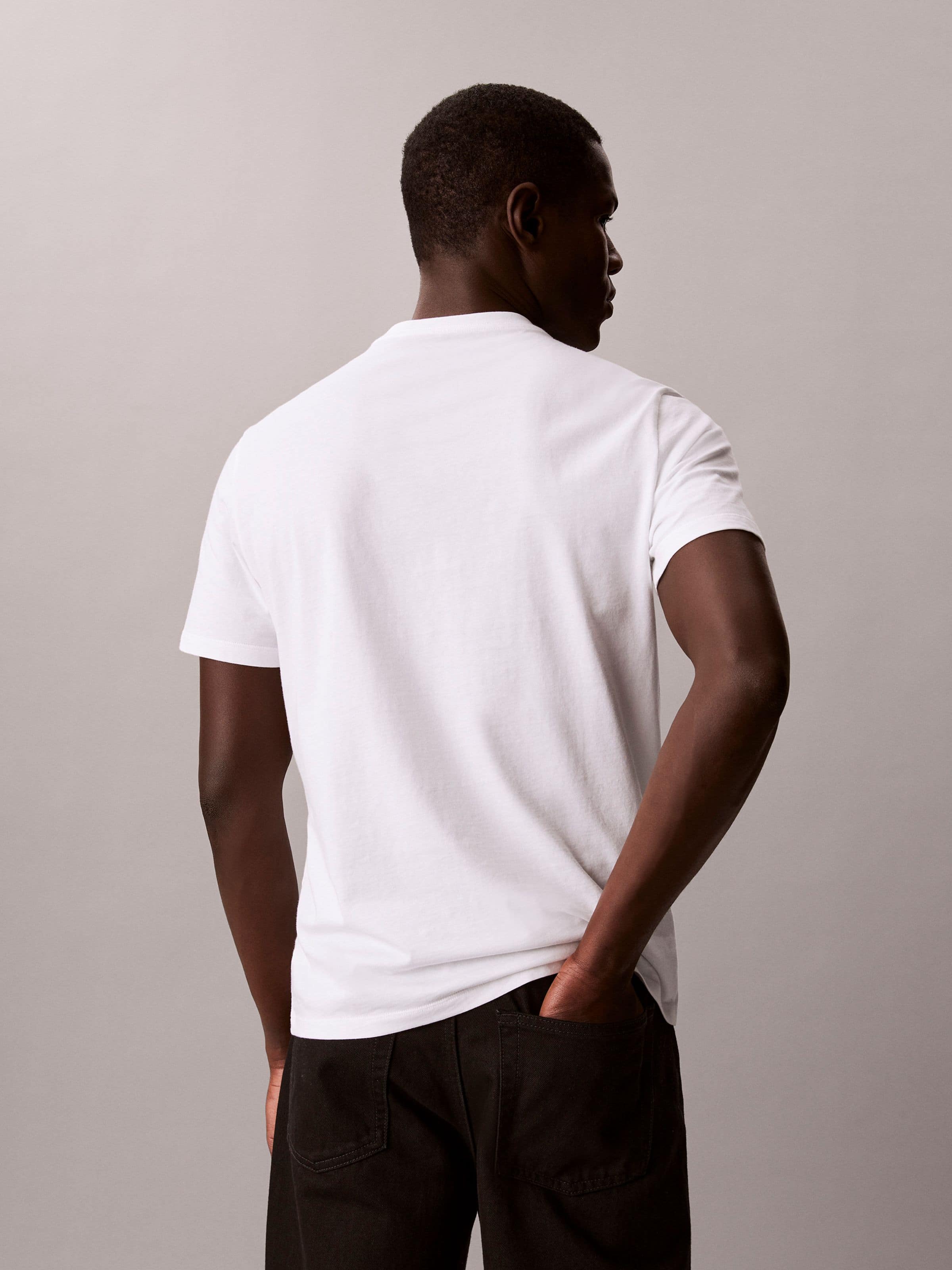 Short Sleeve Hero Monologo Tee 30S In Bright White