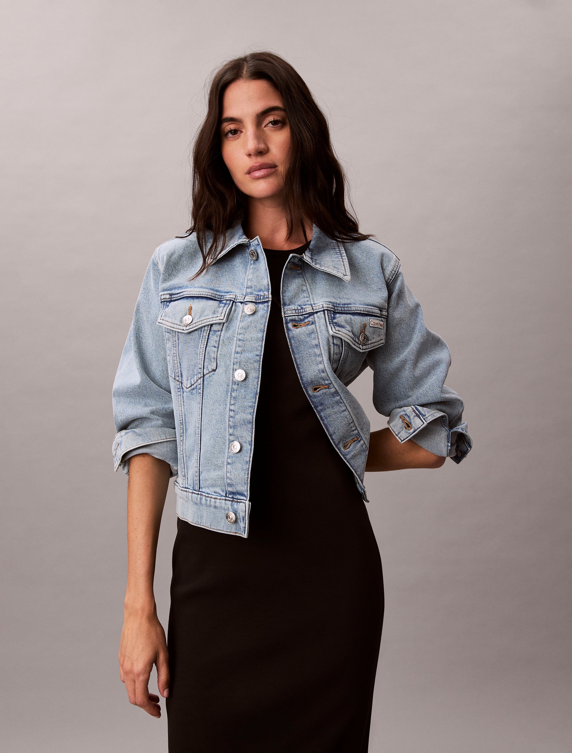 Denim Trucker Jacket In Dover