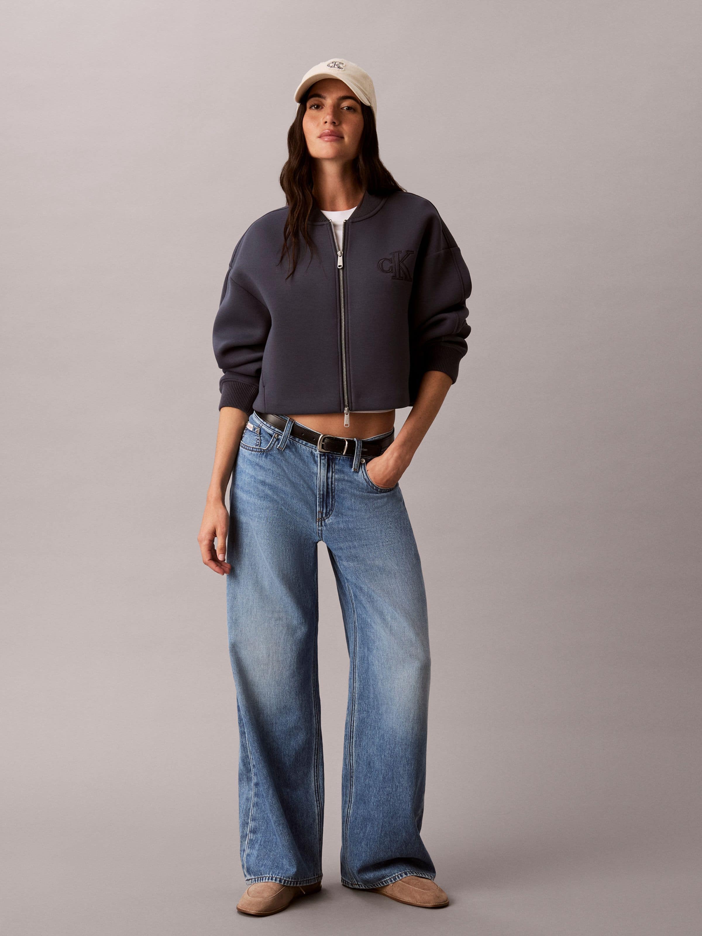 Low Rise Baggy In Blue July