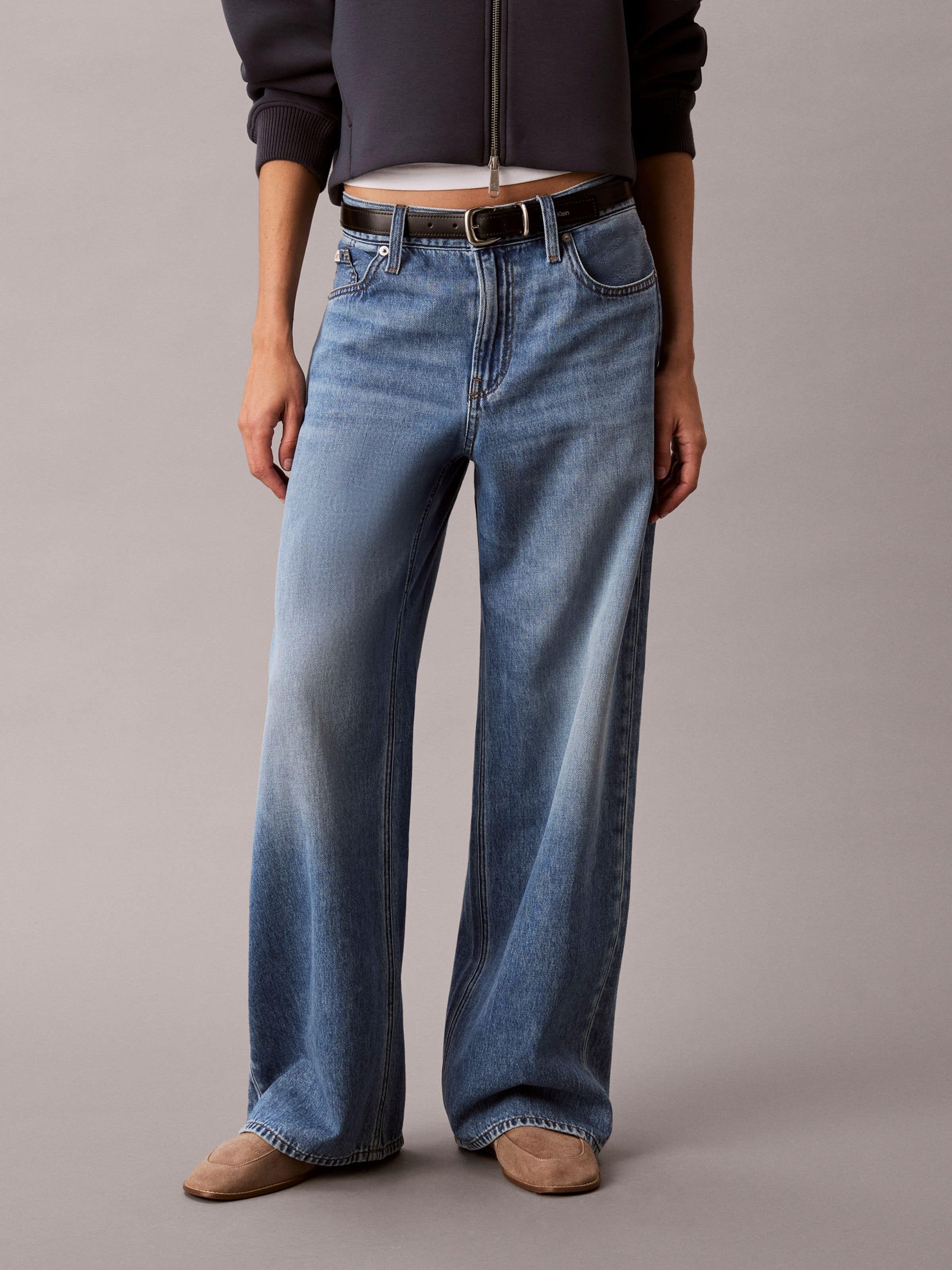 Low Rise Baggy In Blue July