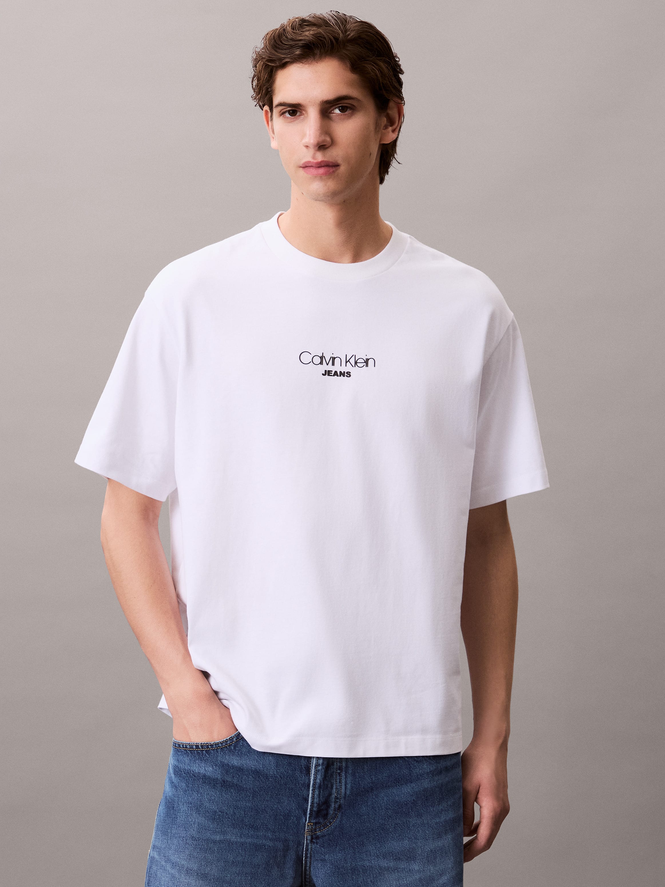Graphic Tee In Brilliant White