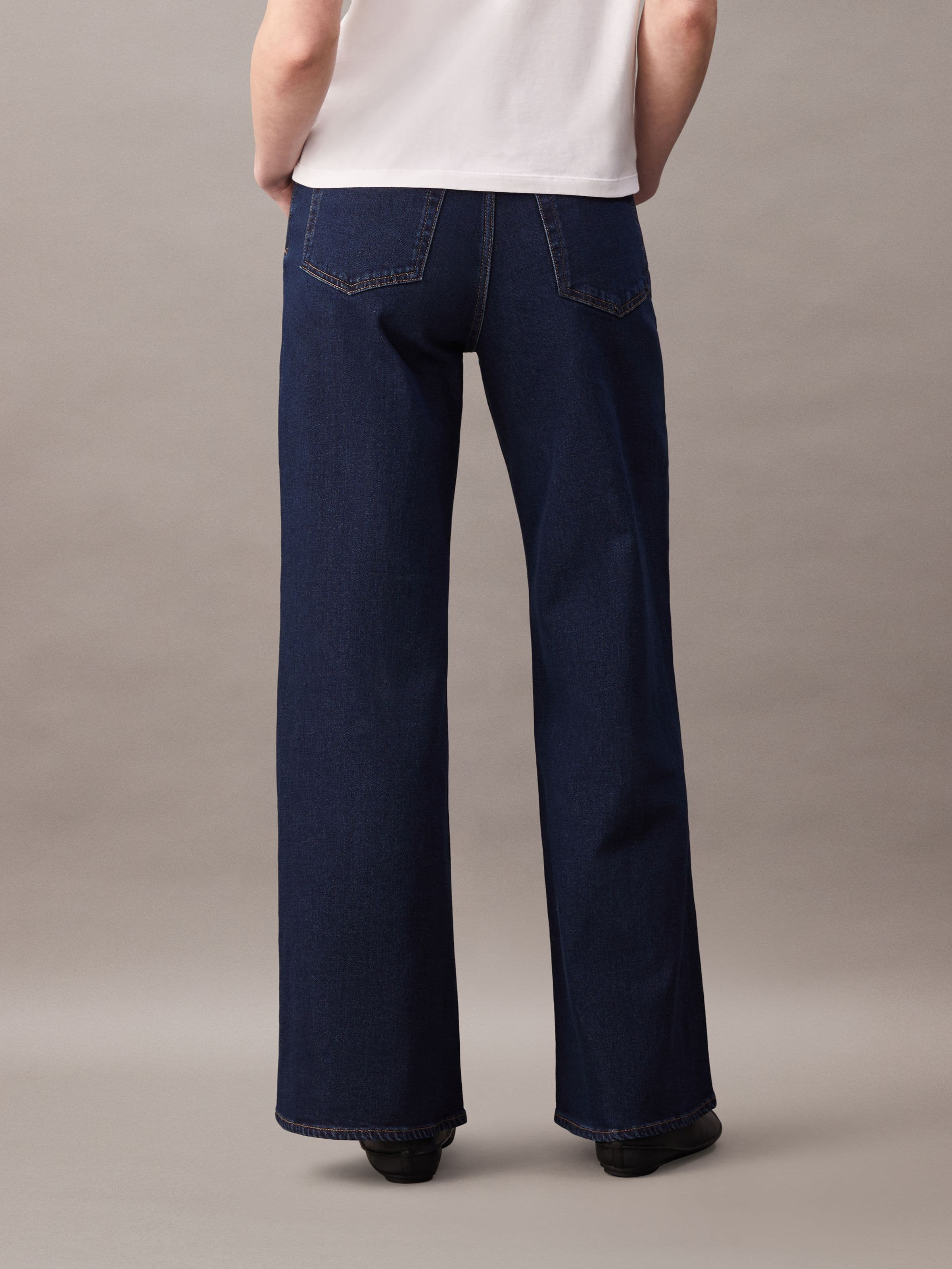 Ultra High Wide Leg In Classic Rinse