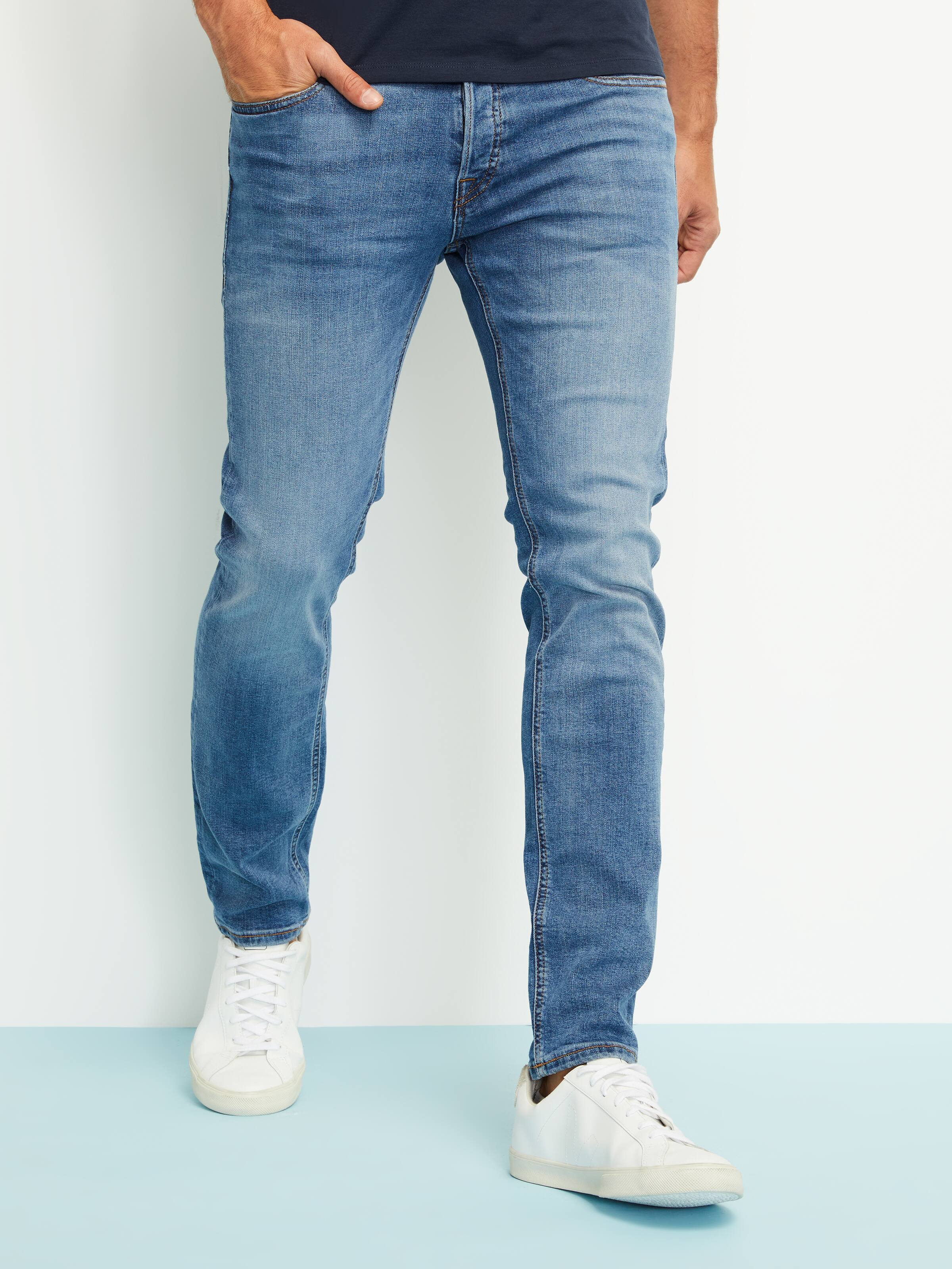 Tim Slim Straight Mid Blue