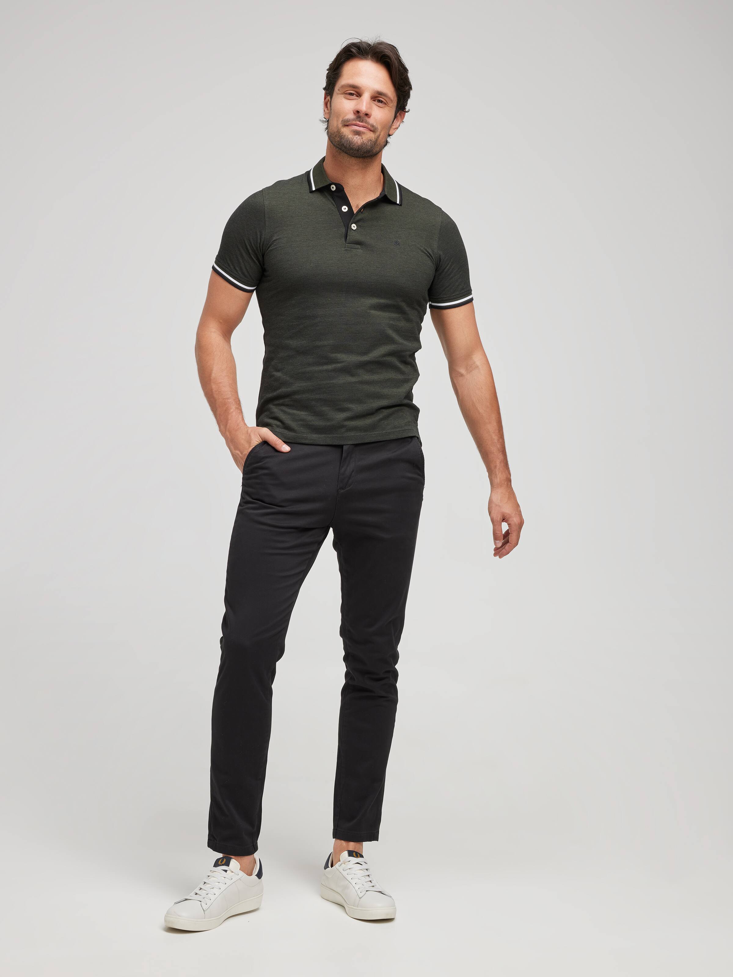 Slim Marco Bowie Pant In Black