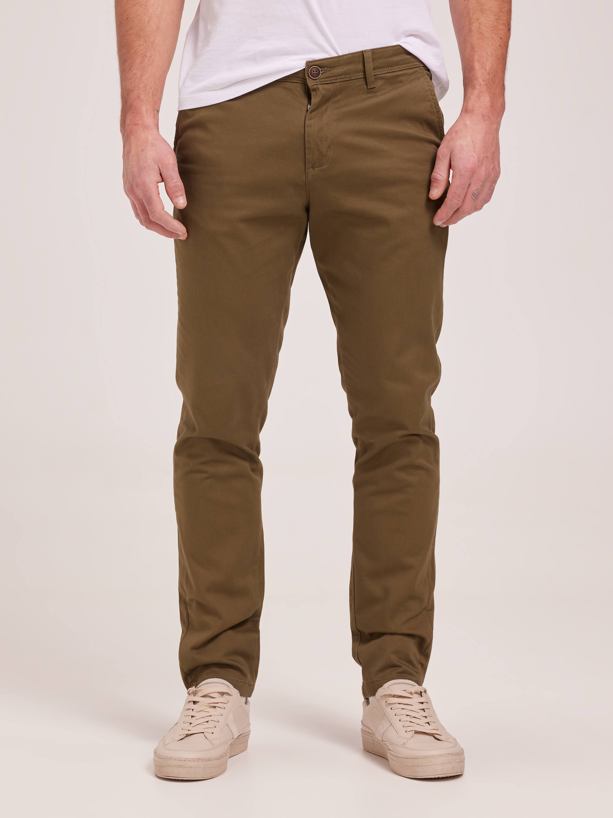 Marco Chino In Deep Lichen Green