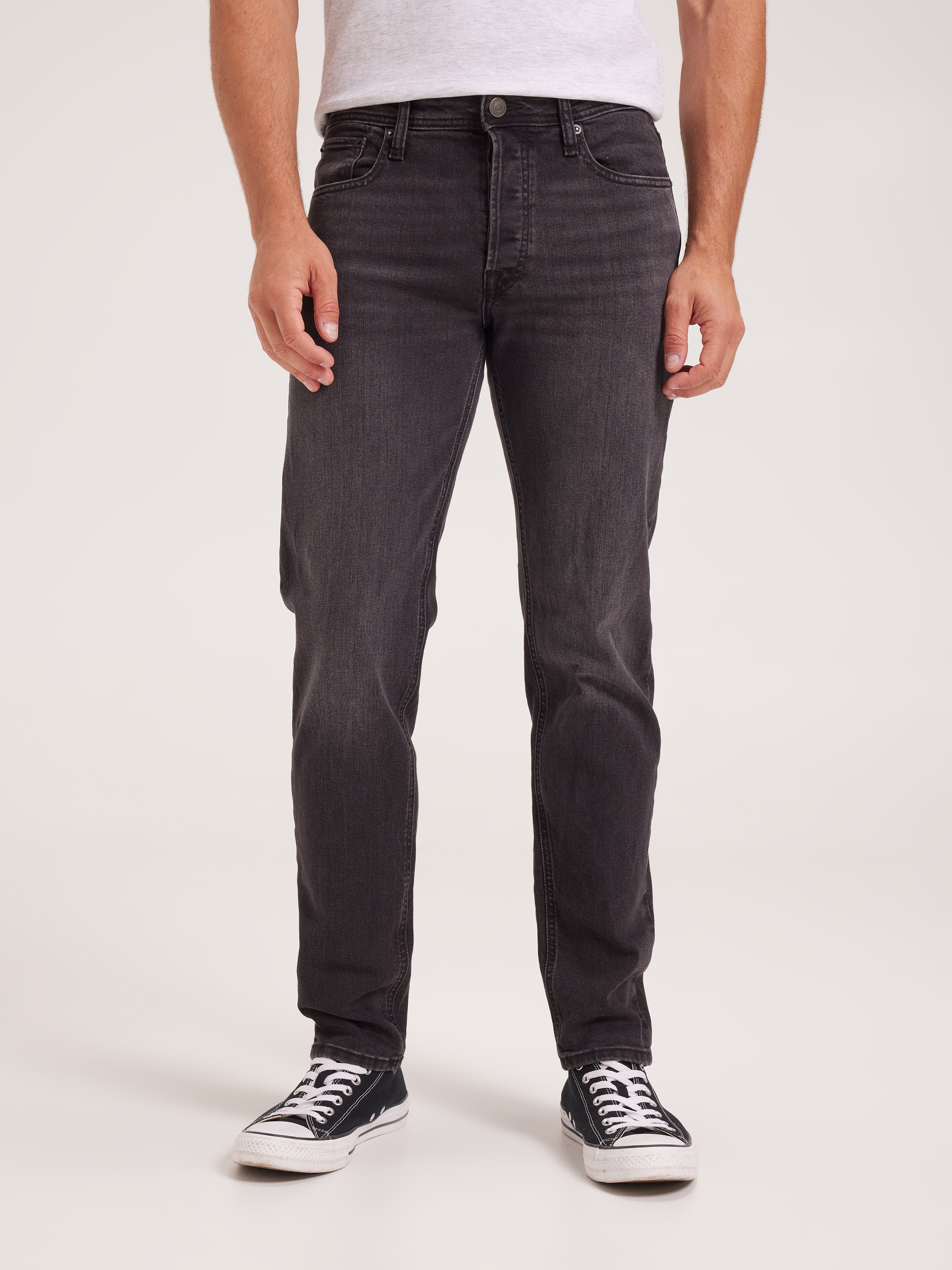 Mike Comfort Straight Jean In Black
