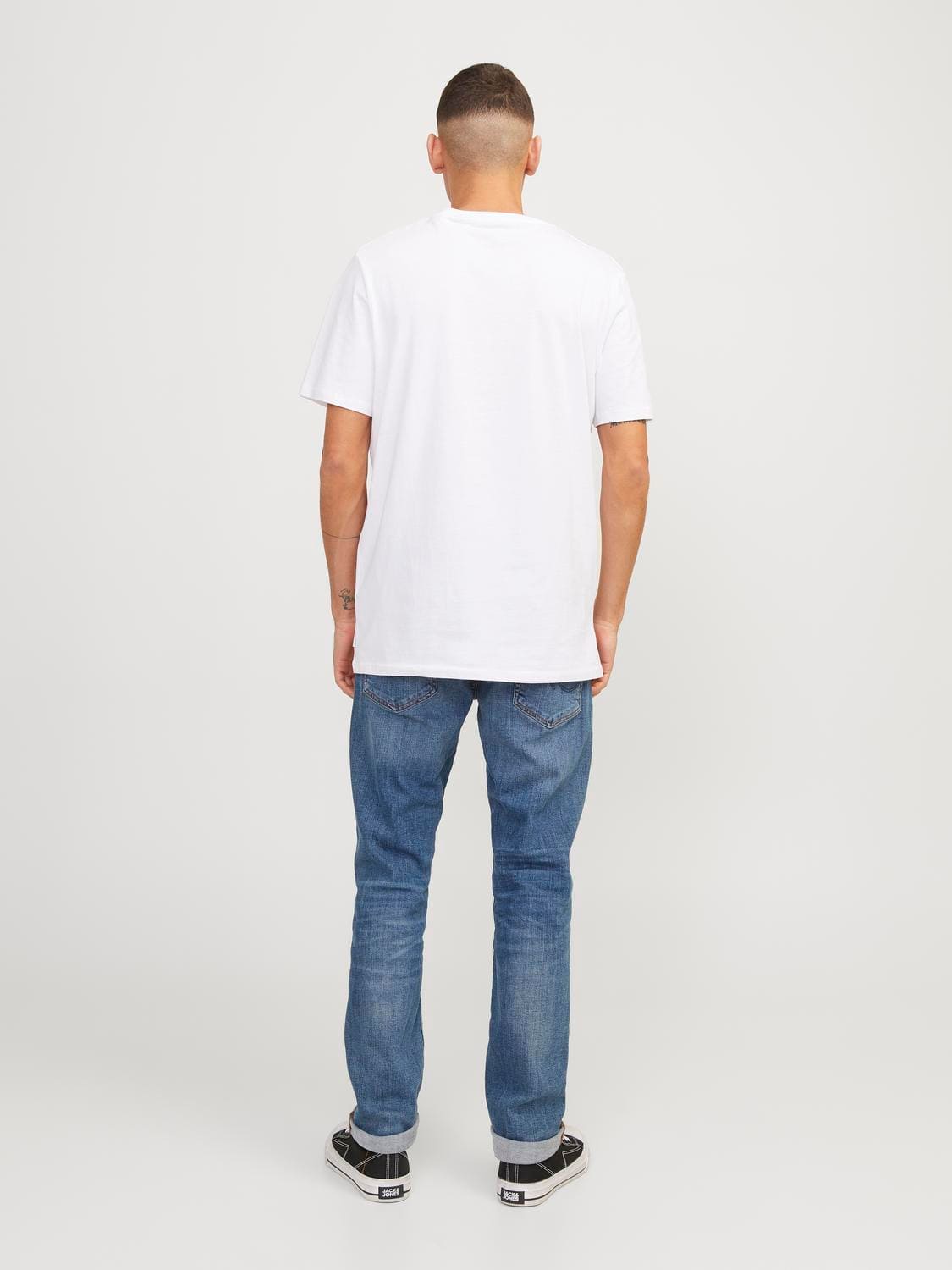 Glenn Slim Taper In Mid Wash Rip
