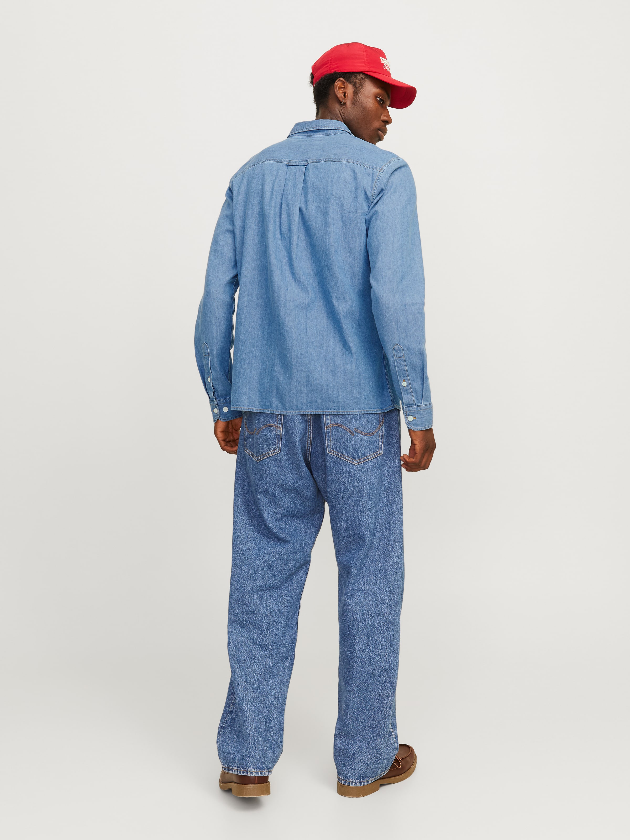 Travis Shirt In Light Blue Denim
