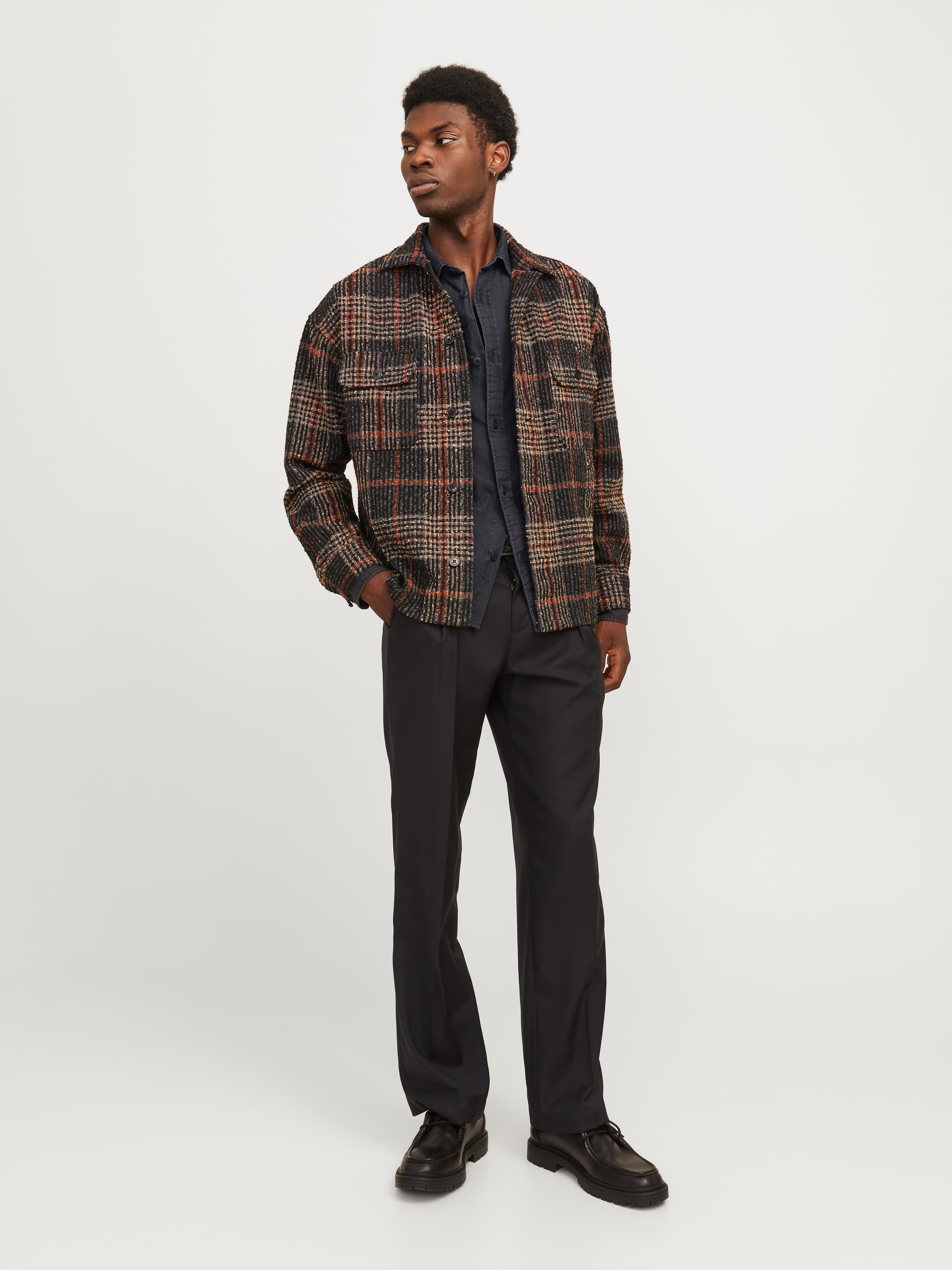 Travis Shirt In Black Denim