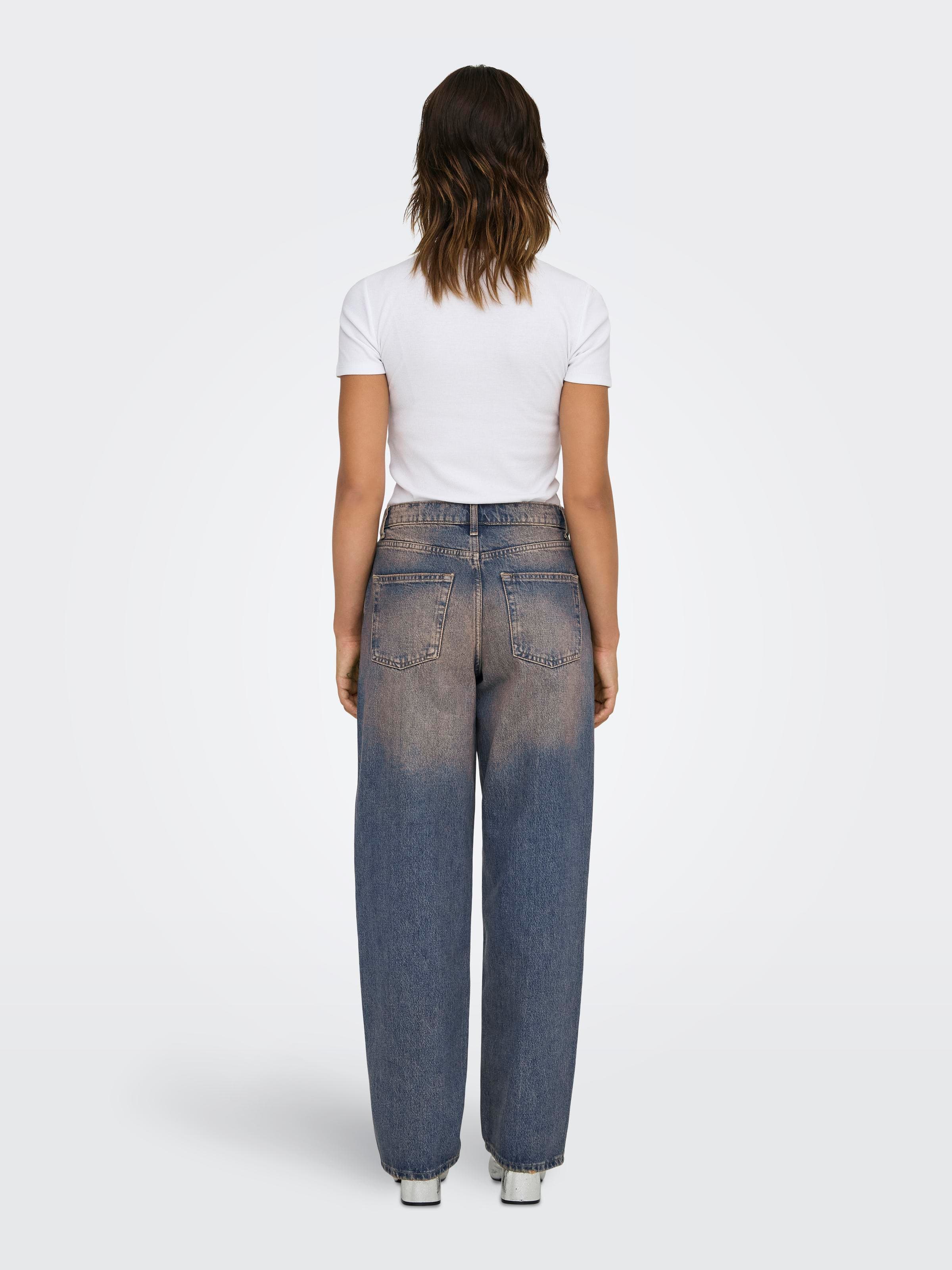 Only Watts Baggy Boyfriend Jean In Tint   1/1