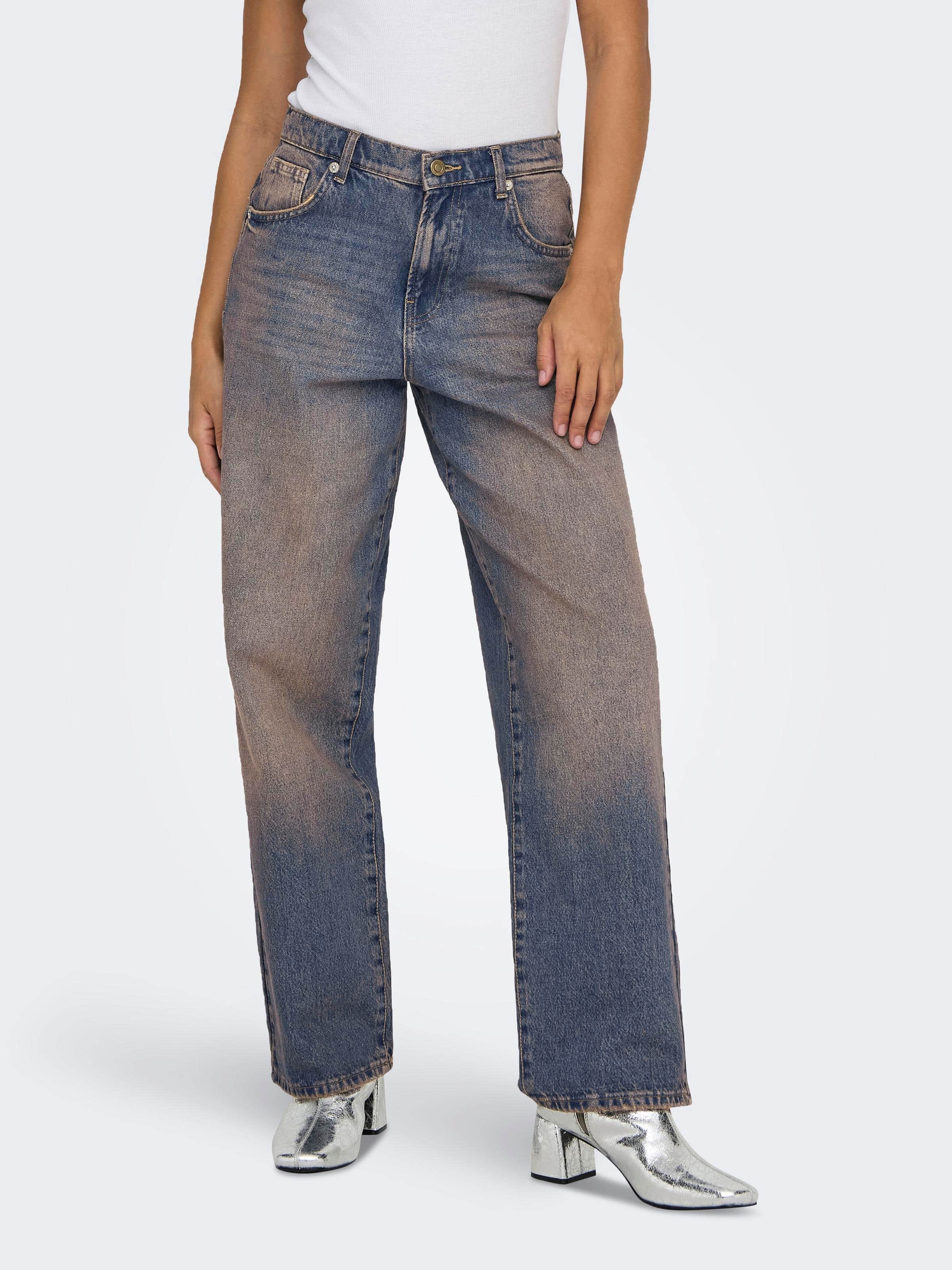 Only Watts Baggy Boyfriend Jean In Tint   1/1