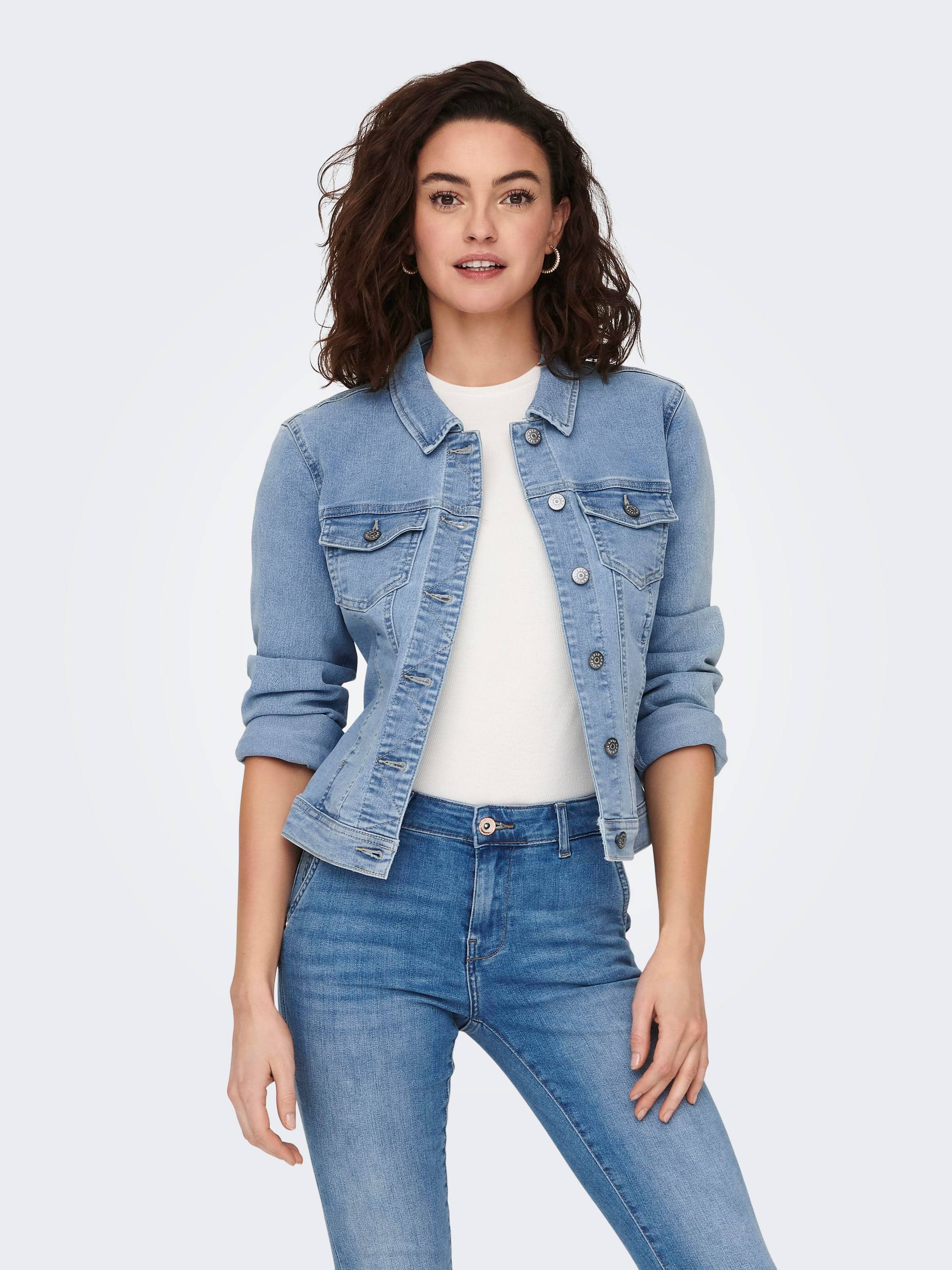 Wonder Denim Jacket In Light Denim
