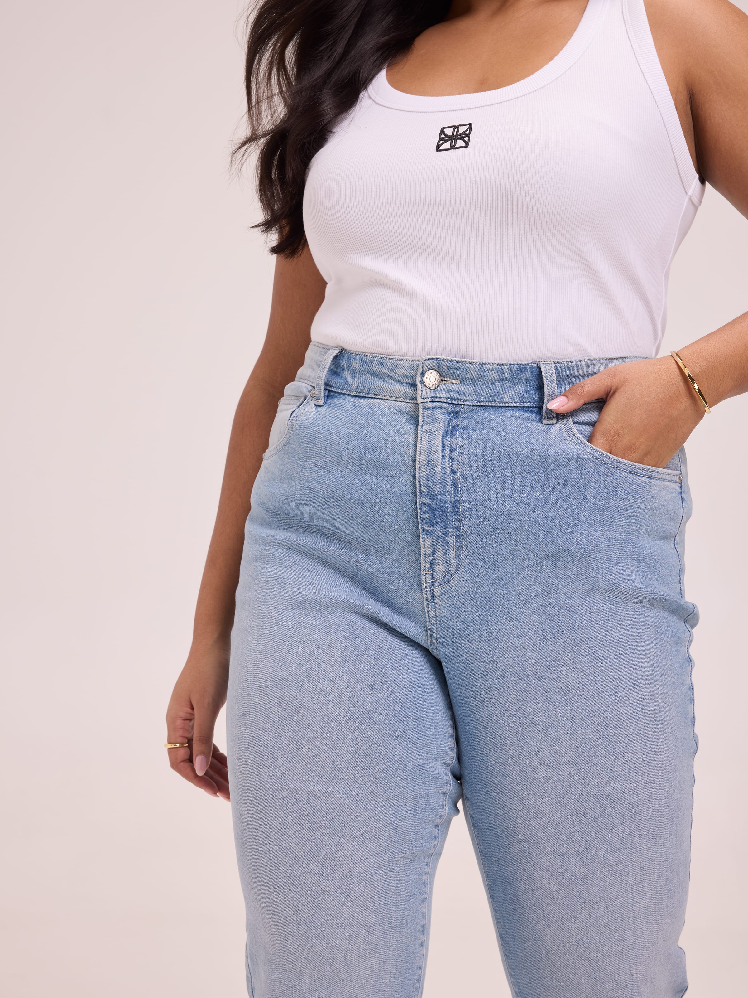 Curve Originals High Rise Straight Jean