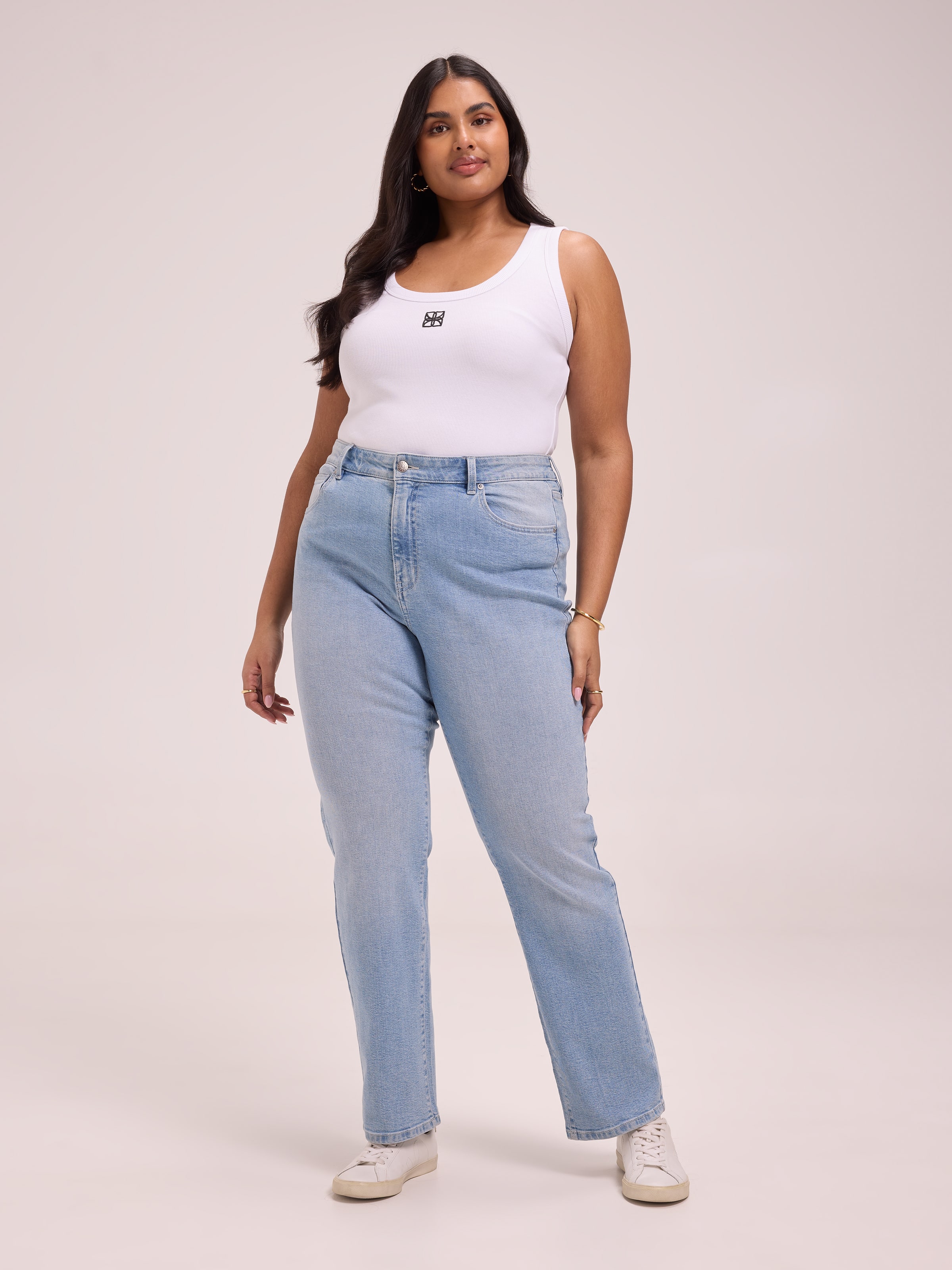 Curve Originals High Rise Straight Jean