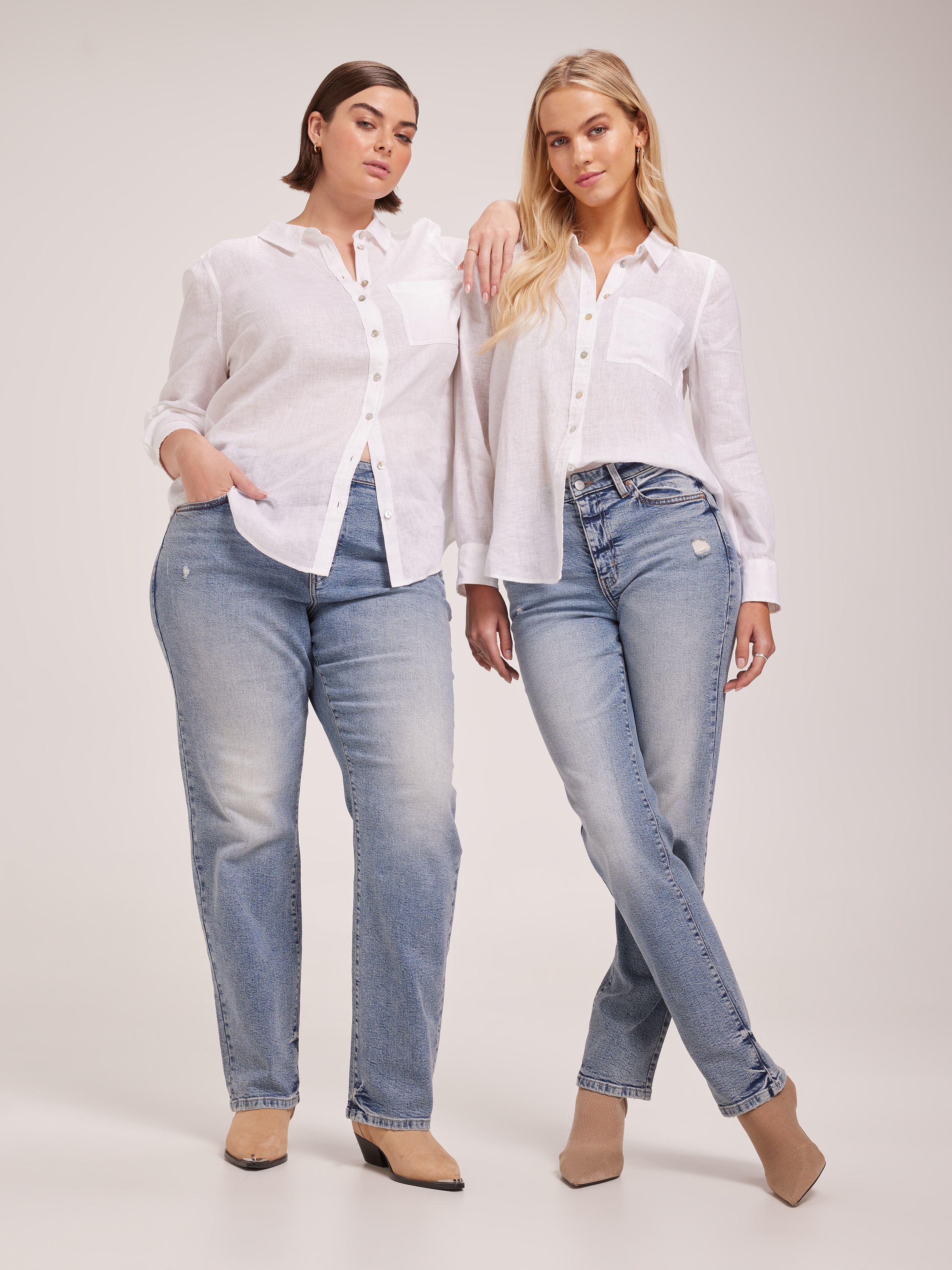 Curve Originals High Rise Straight Jean