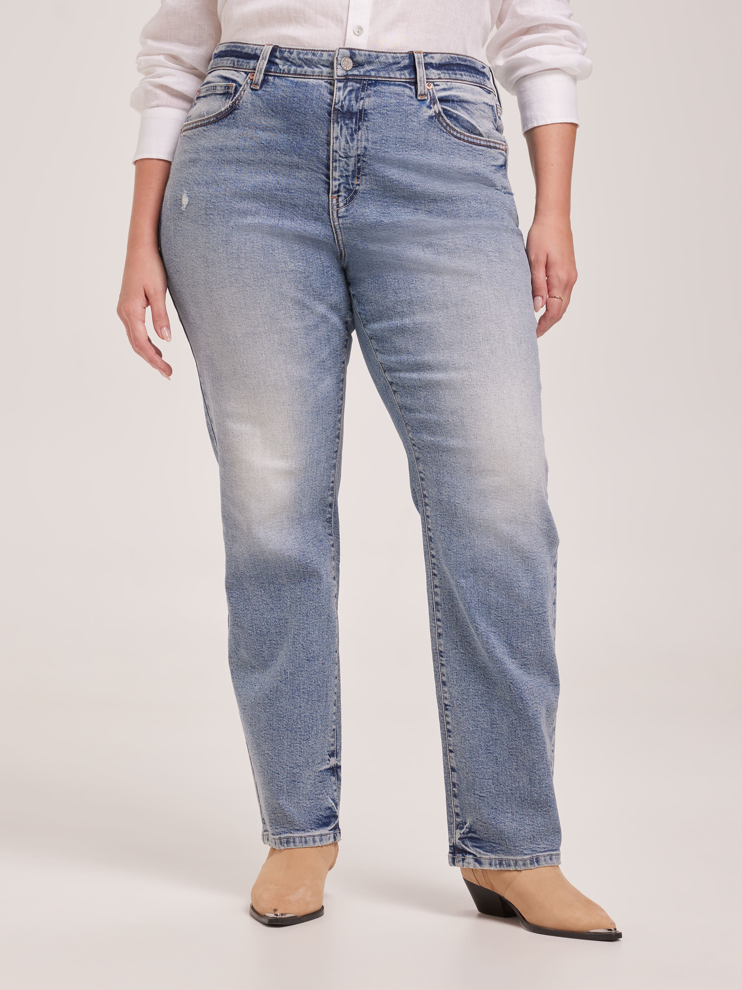 Curve Originals High Rise Straight Jean