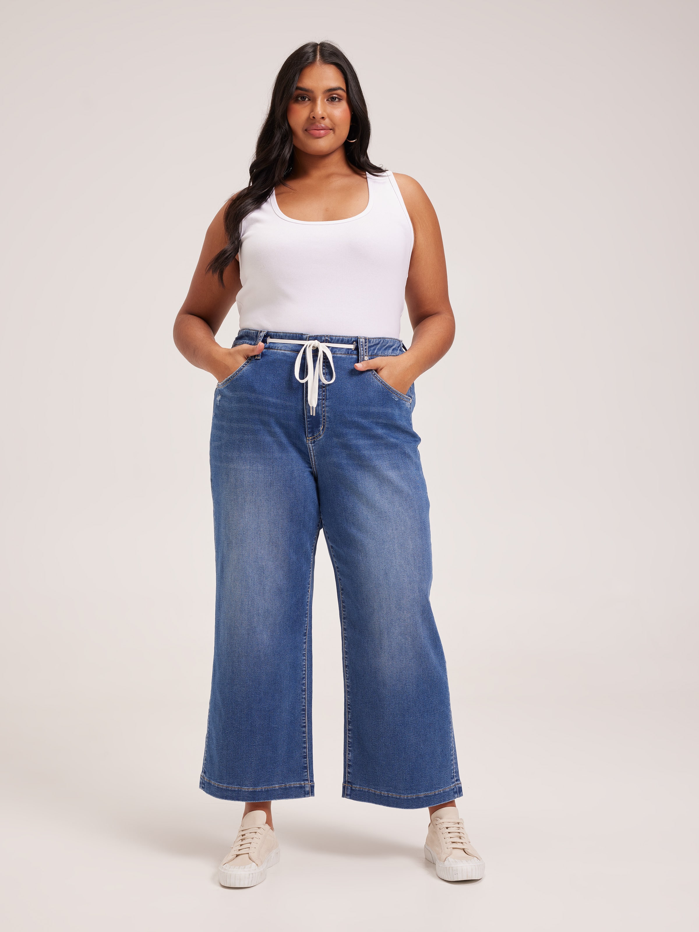 Curve Amaze Vacay Wide Leg Ankle