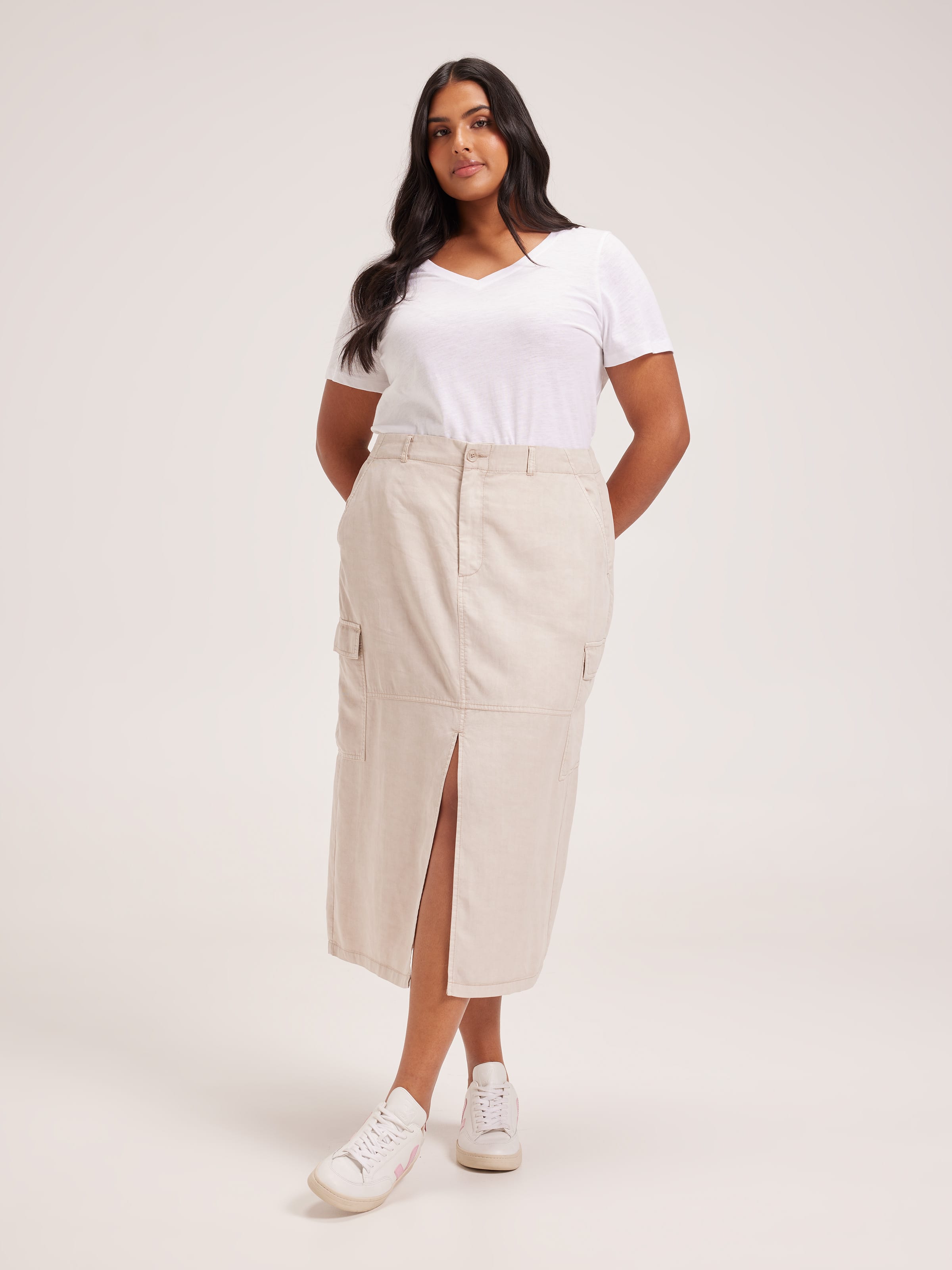 Curve Lucy Utility Midi Skirt