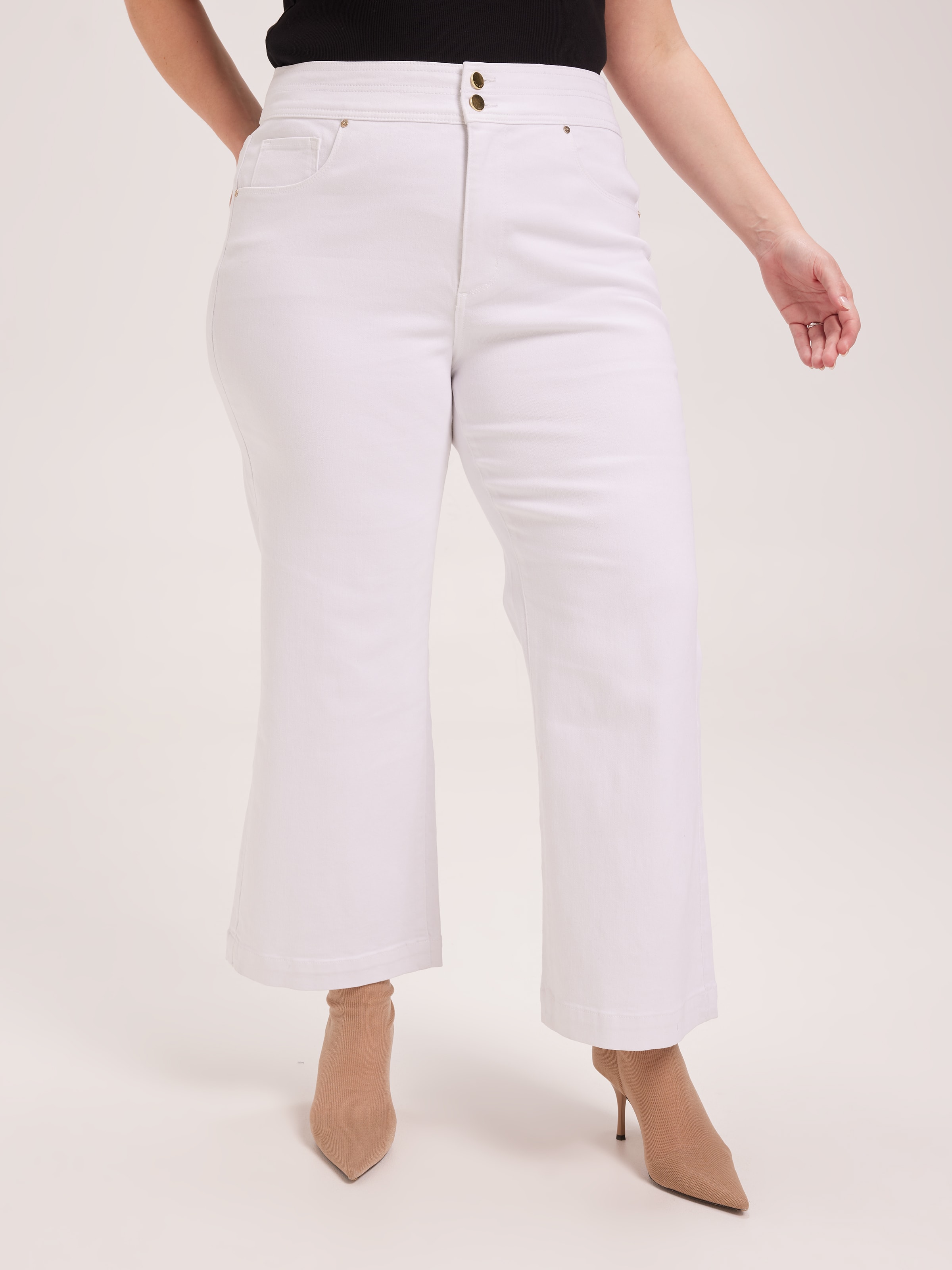 Curve Reformed Slim Wide Ankle Jean