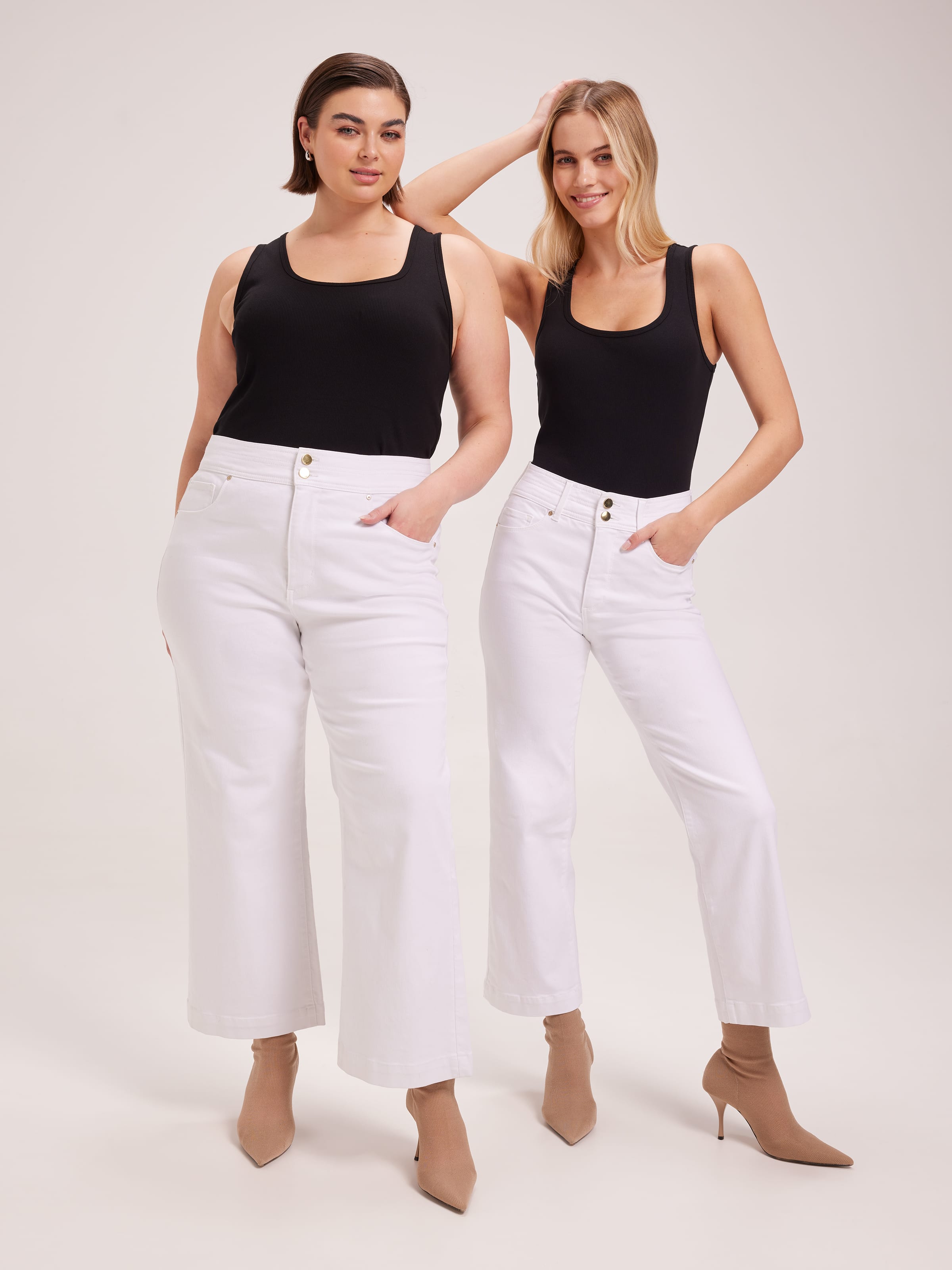 Curve Reformed Slim Wide Ankle Jean