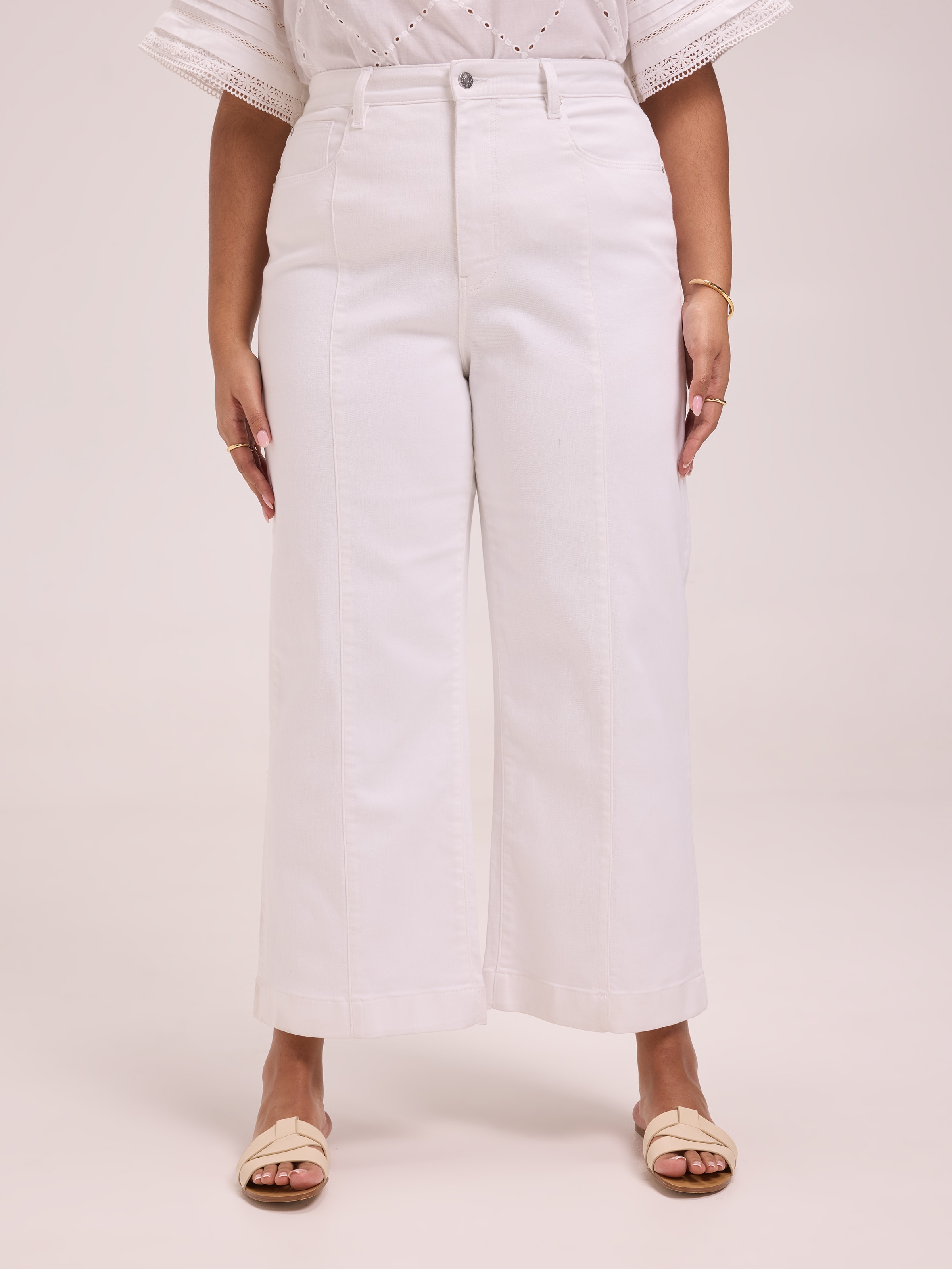 Curve Originals Wide Leg Crop Jean
