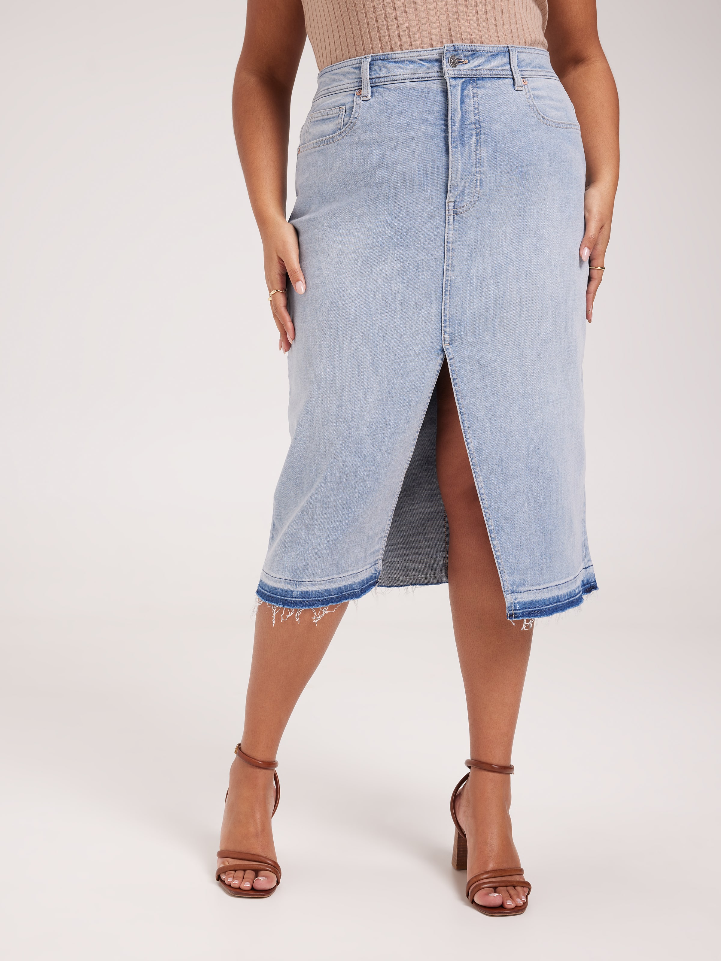 Curve Originals Eliza Midi Skirt