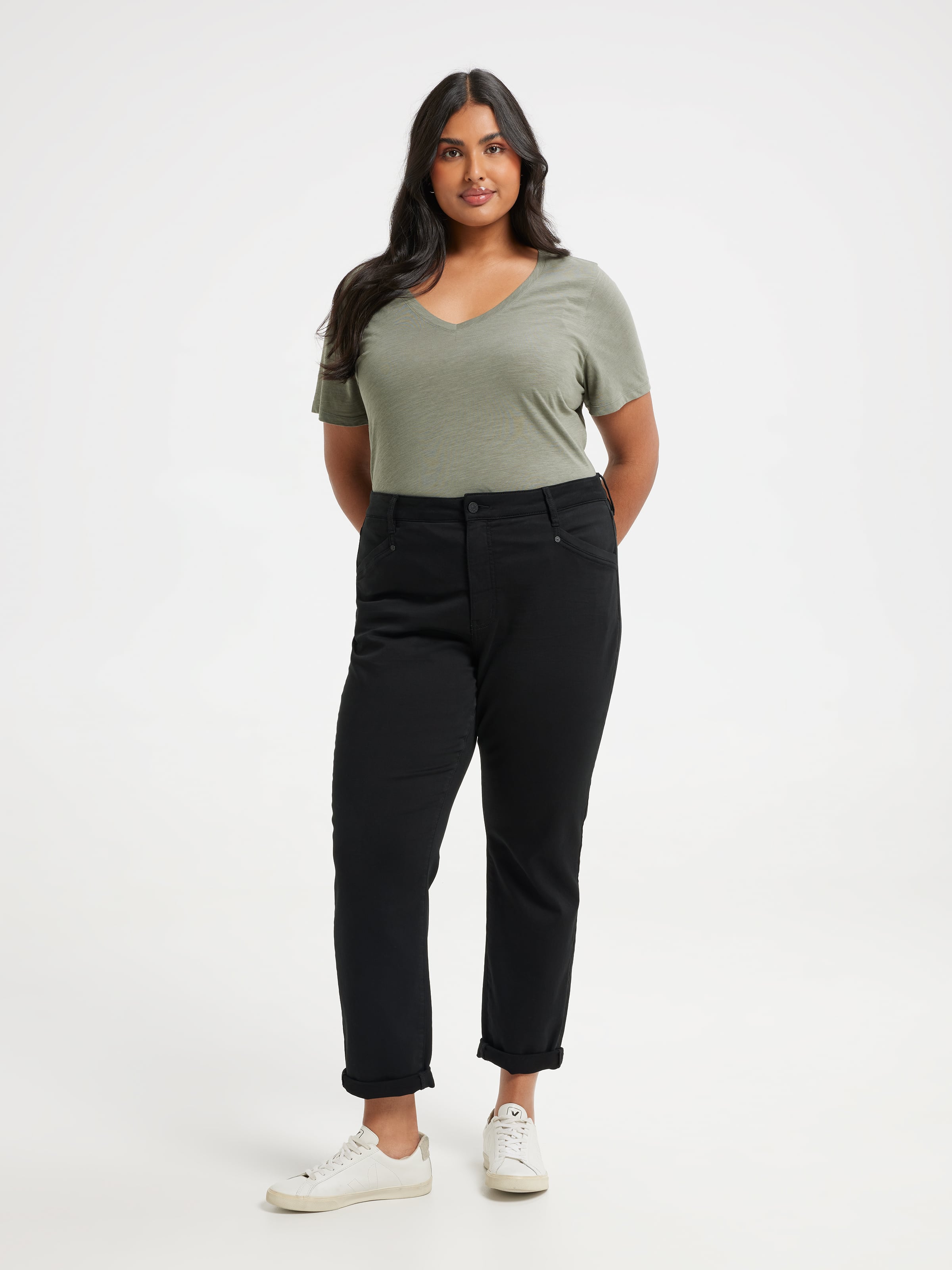 Curve Amaze High Rise Boyfriend Jean