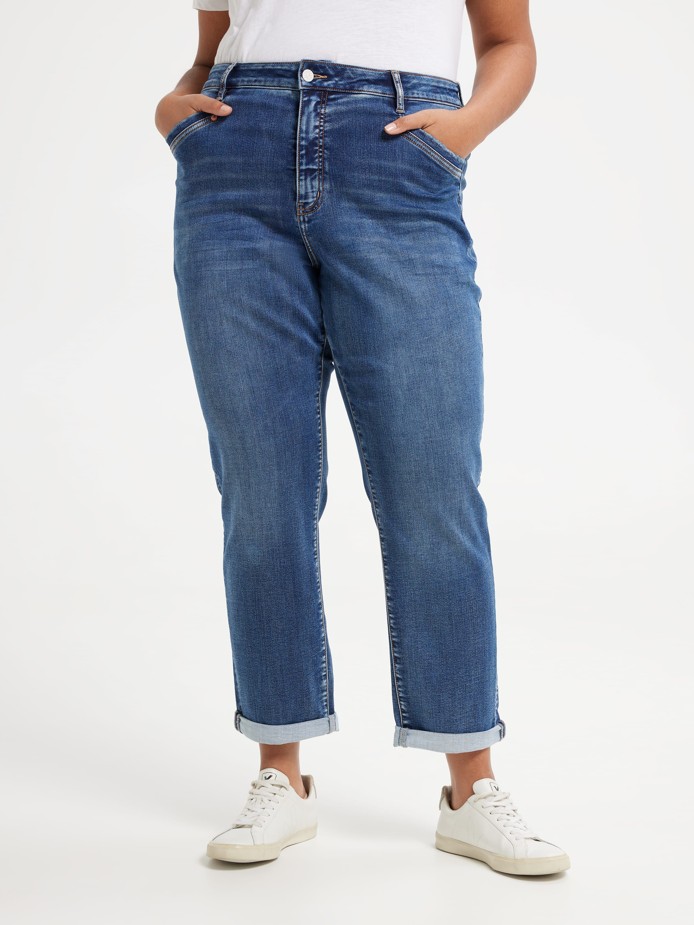 Curve Amaze High Rise Boyfriend Jean