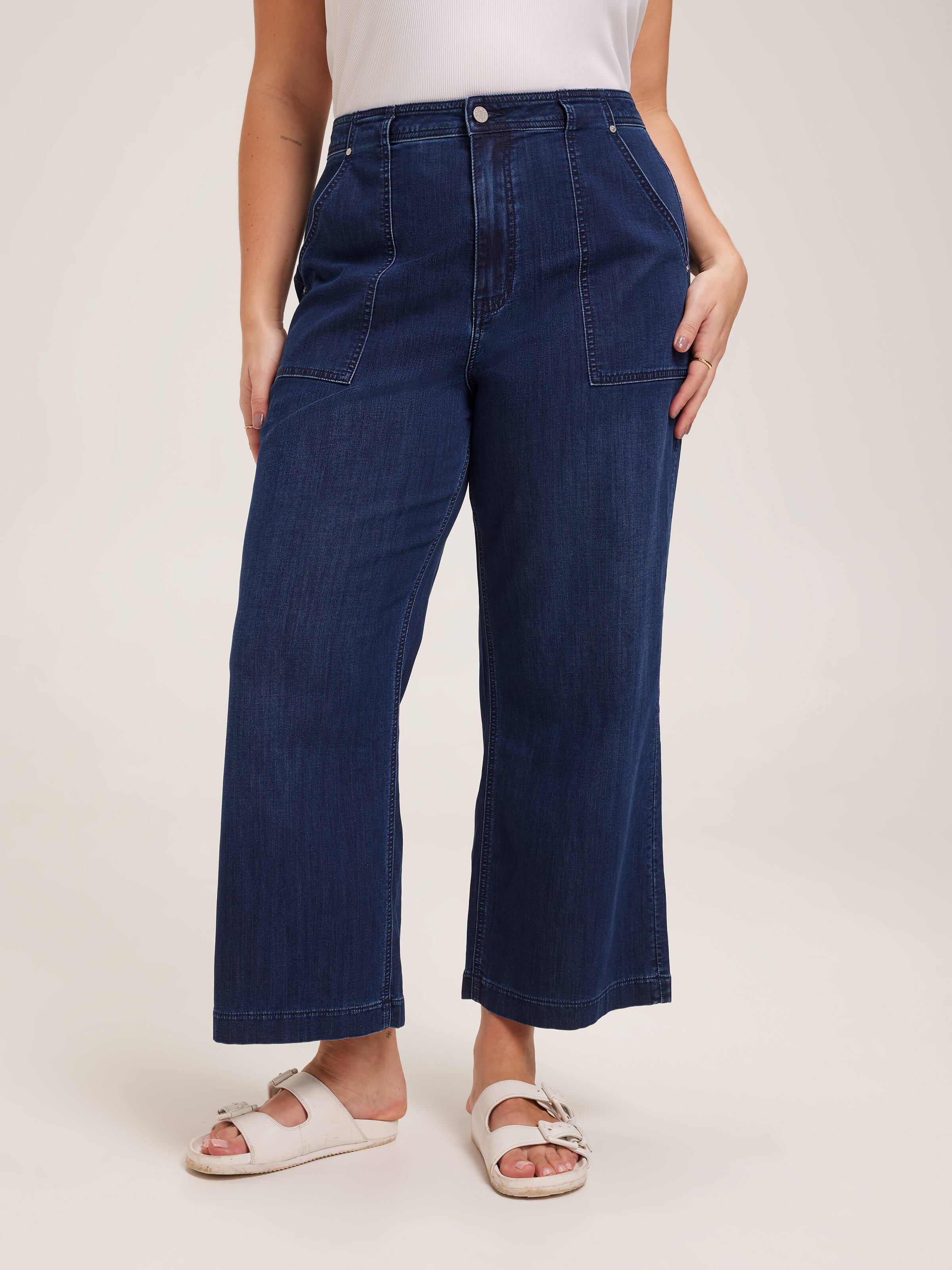 Curve Amaze Utility Wide Ankle Jean