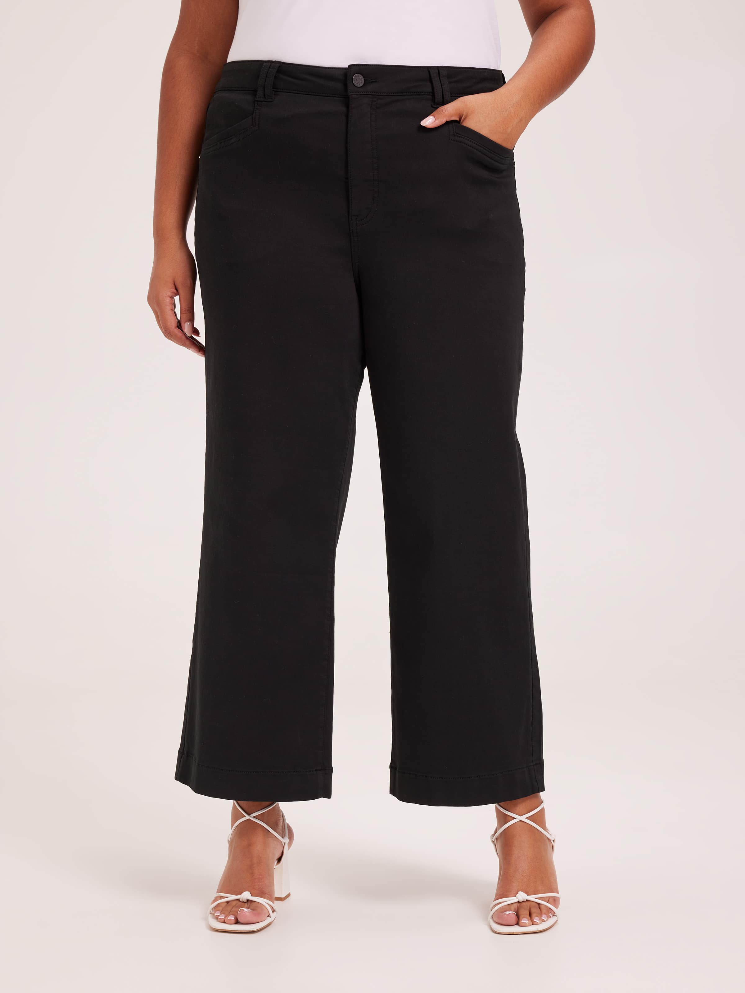Curve Amaze High Rise Wide Leg Ankle Jean