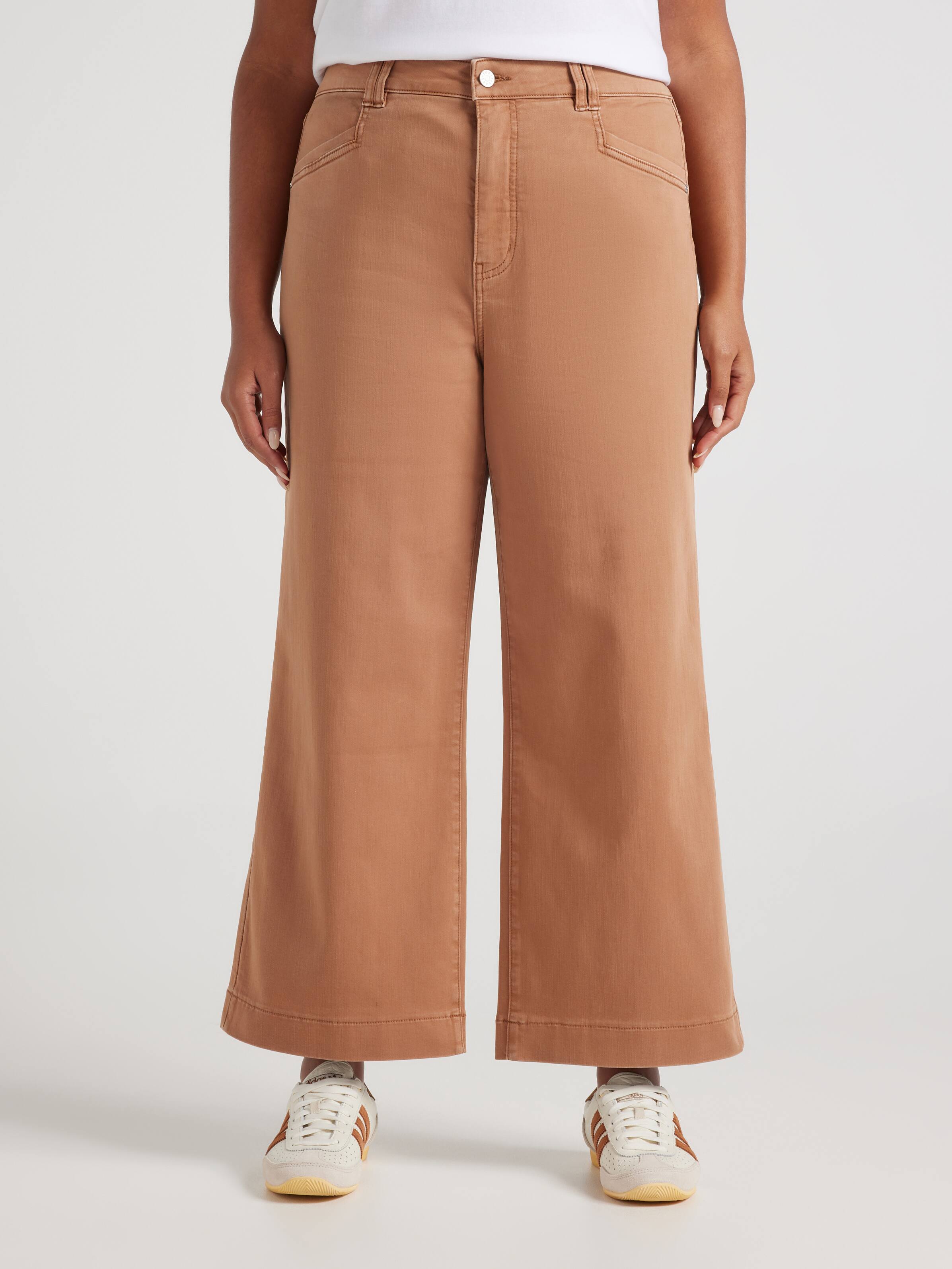 Curve Amaze High Rise Wide Leg Ankle Jean