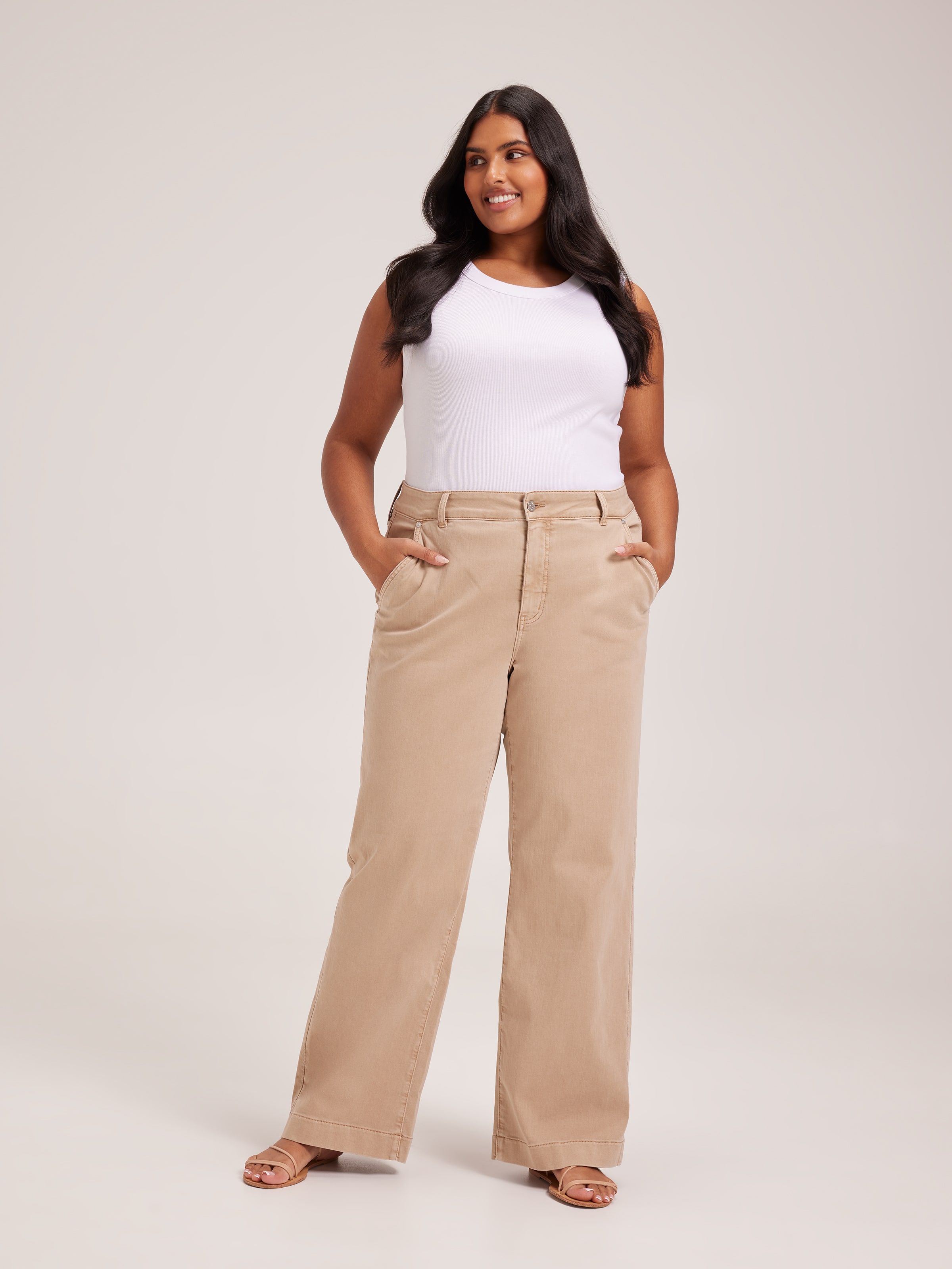 Curve Amaze High Rise Wide Leg Jean