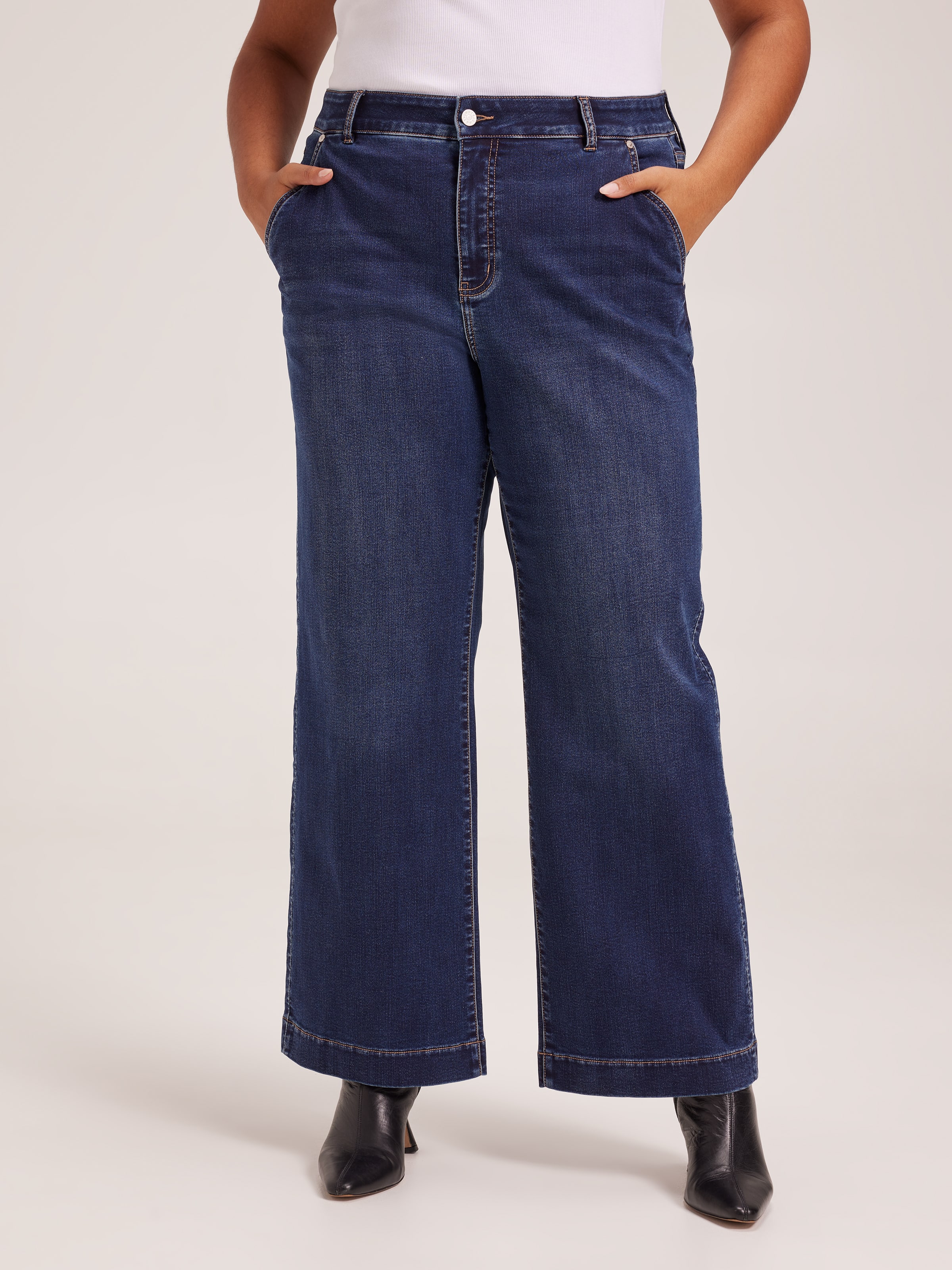 Curve Amaze High Rise Wide Leg Jean