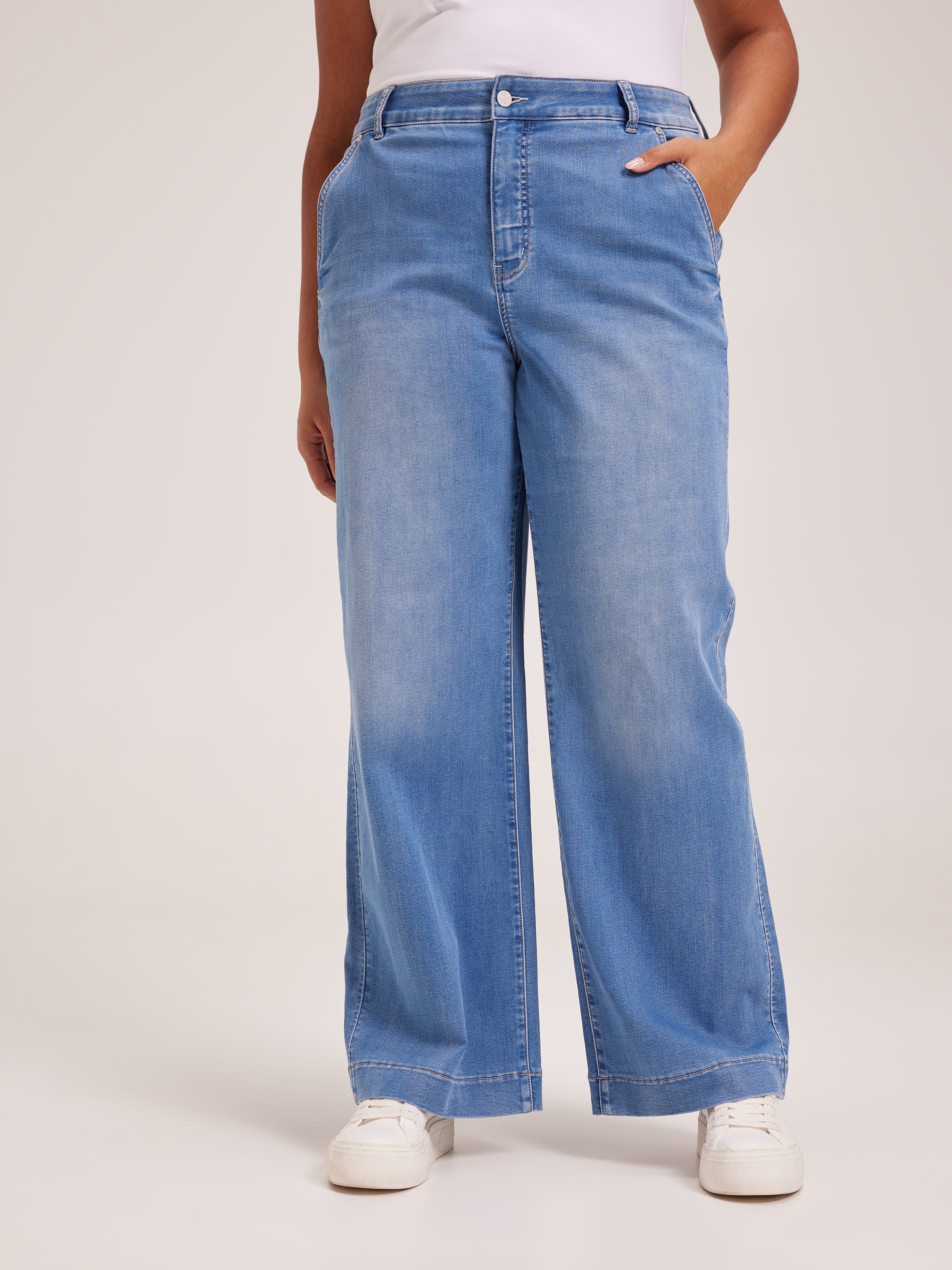 Curve Amaze High Rise Wide Leg Jean