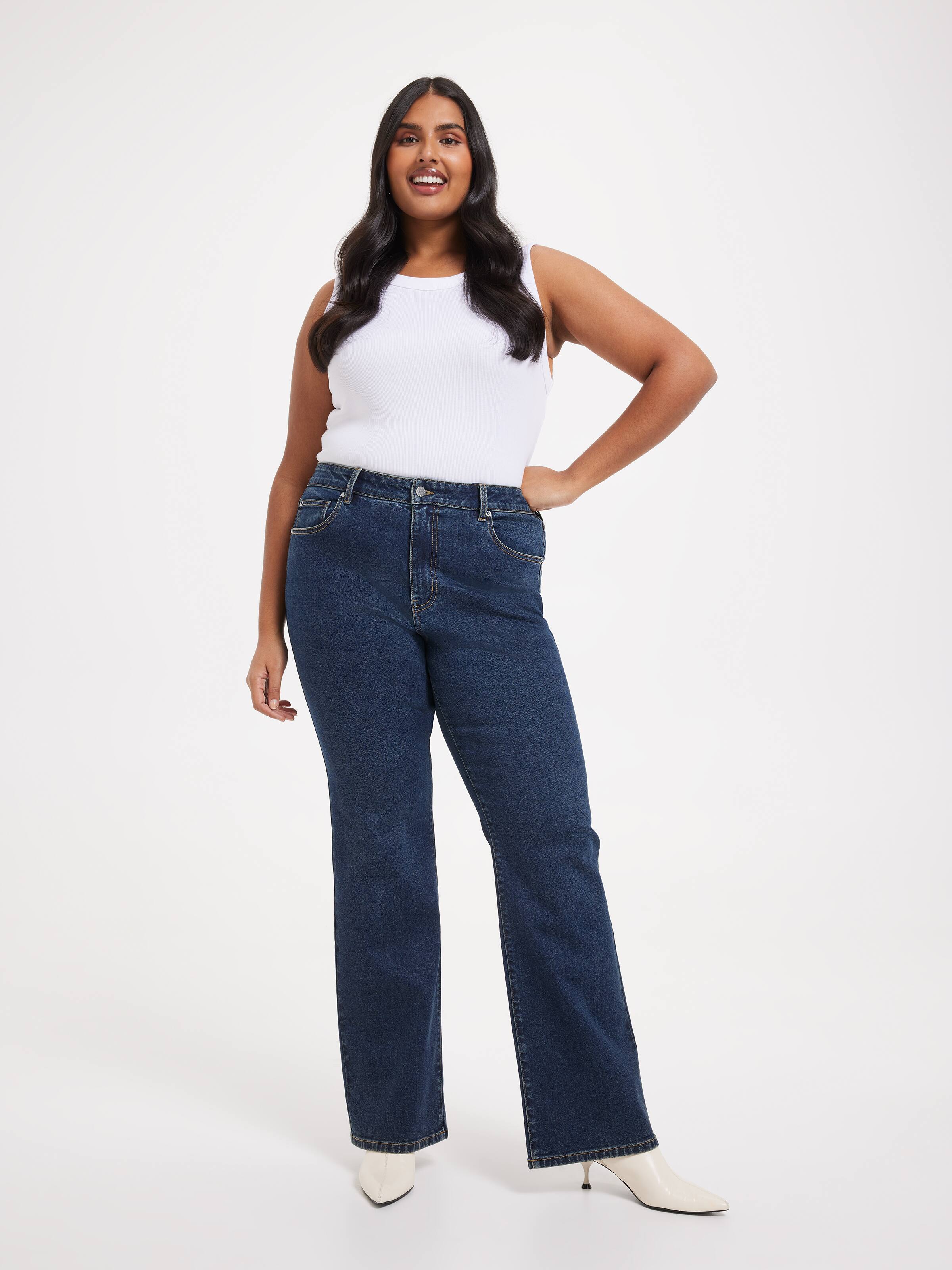 Curve Originals Mid Rise Bootcut Jean