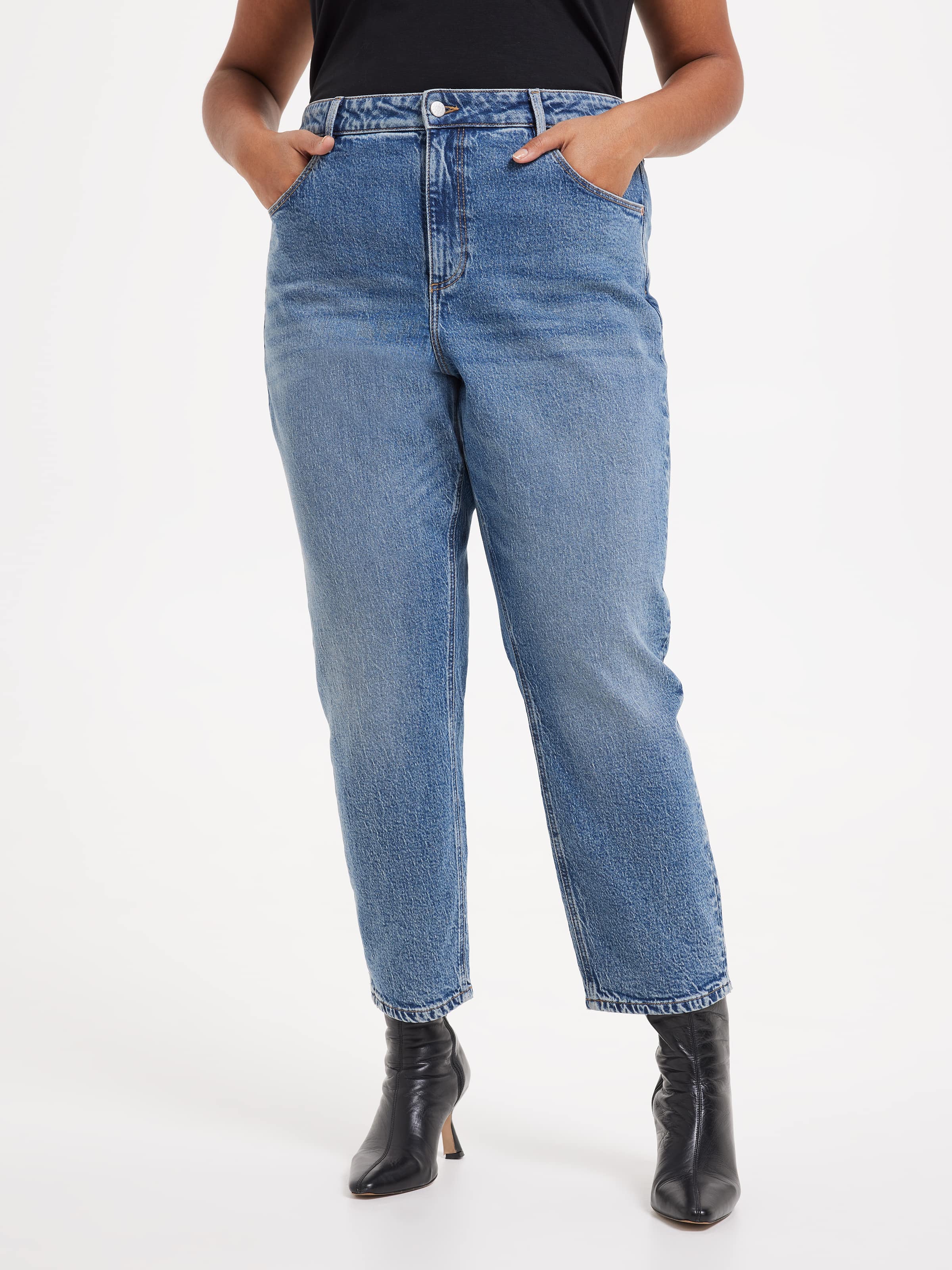 Curve Originals Sky High Mom Jean