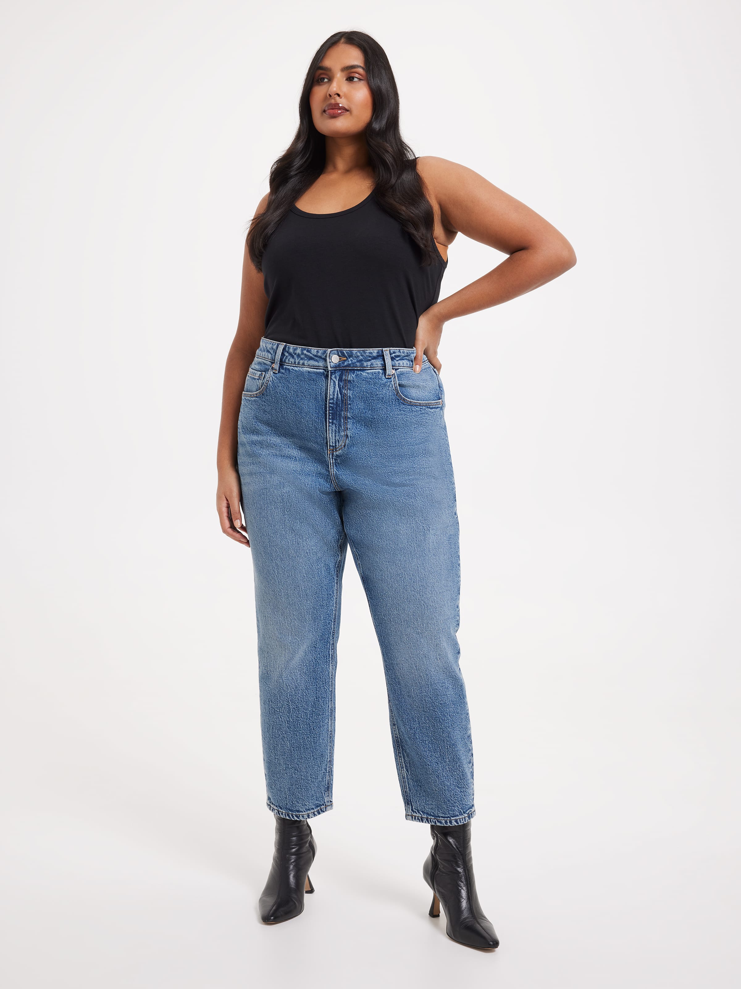 Curve Originals Sky High Mom Jean
