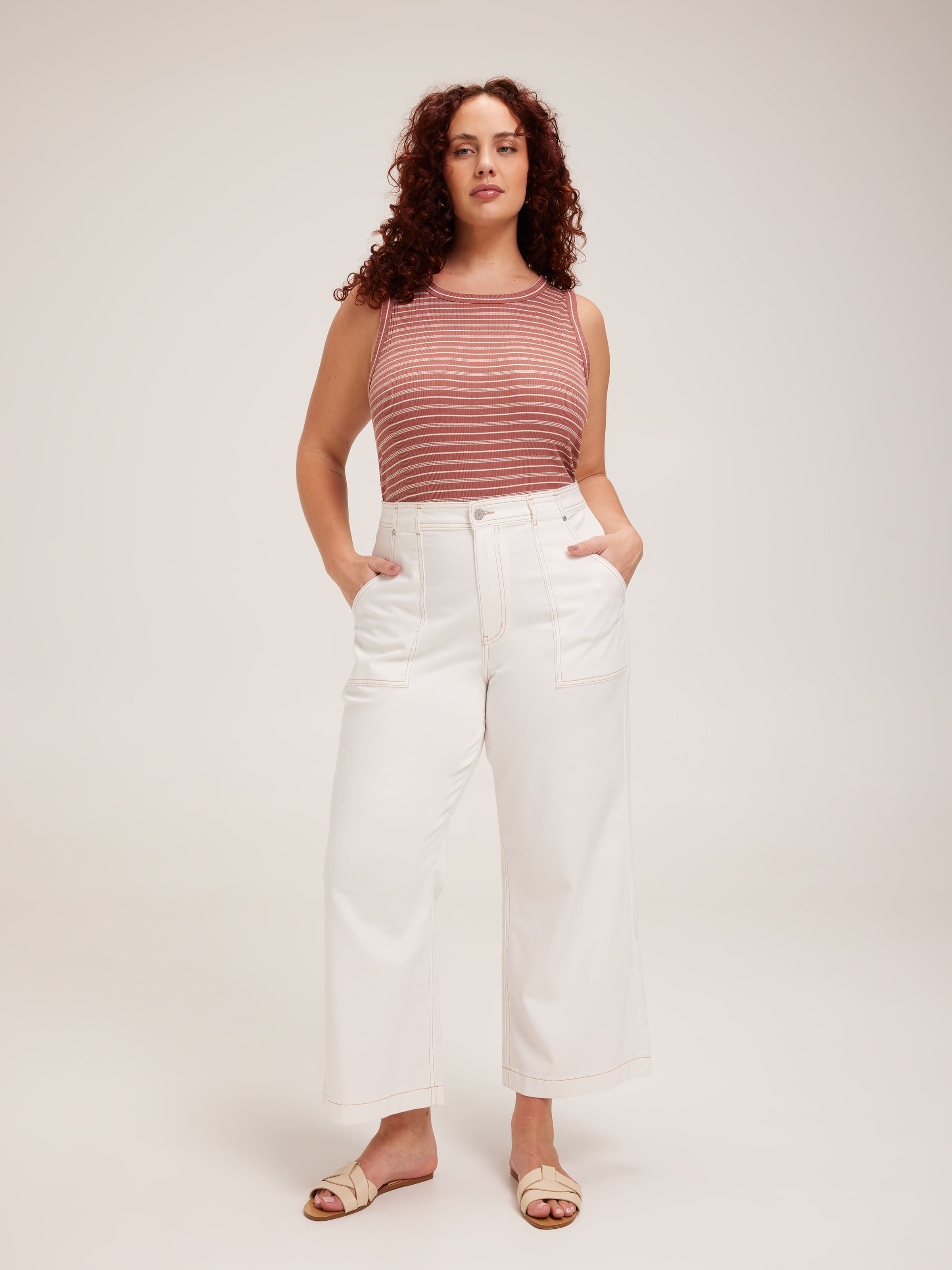 Curve Amaze Utility Wide Ankle Jean