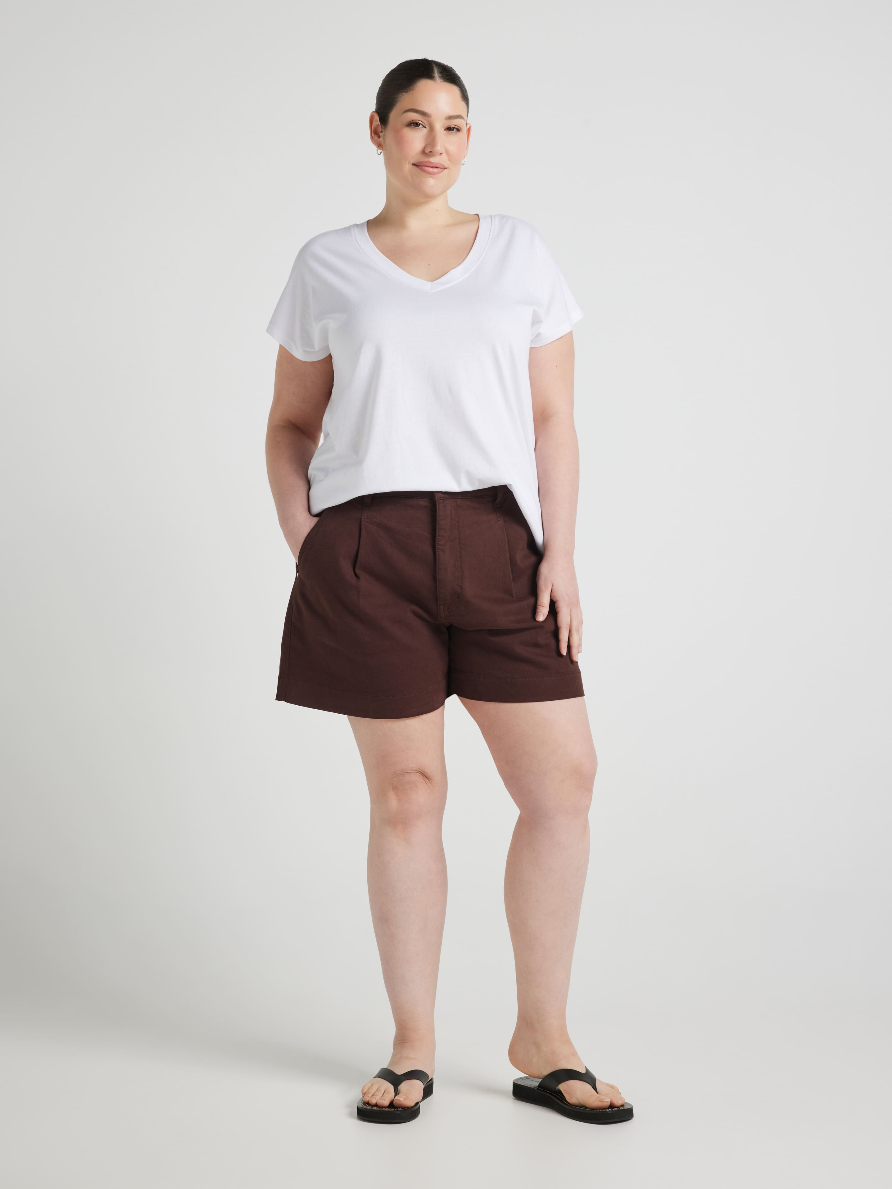 Curve Originals High Rise Tailored Short