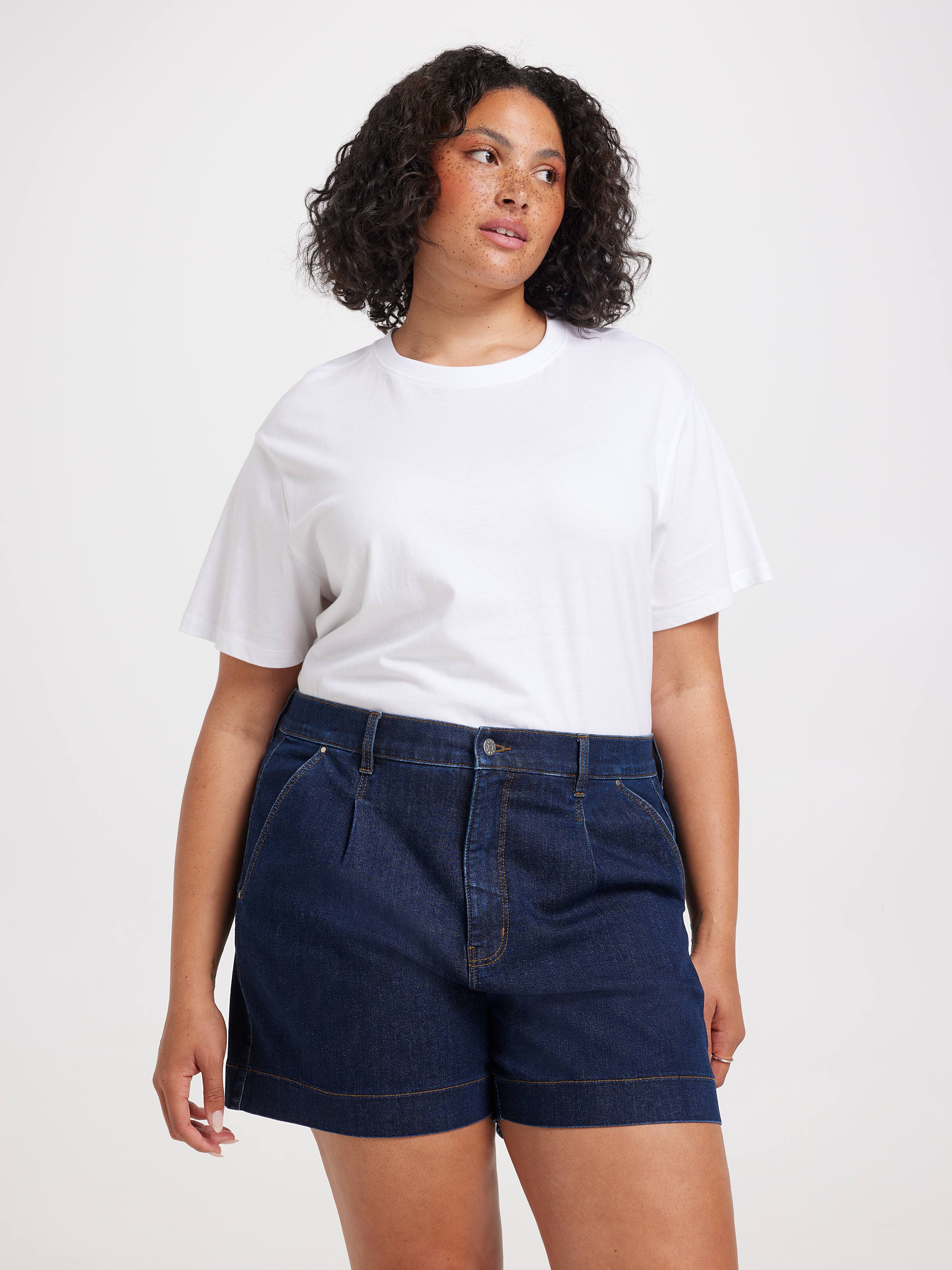 Curve Originals High Rise Tailored Short